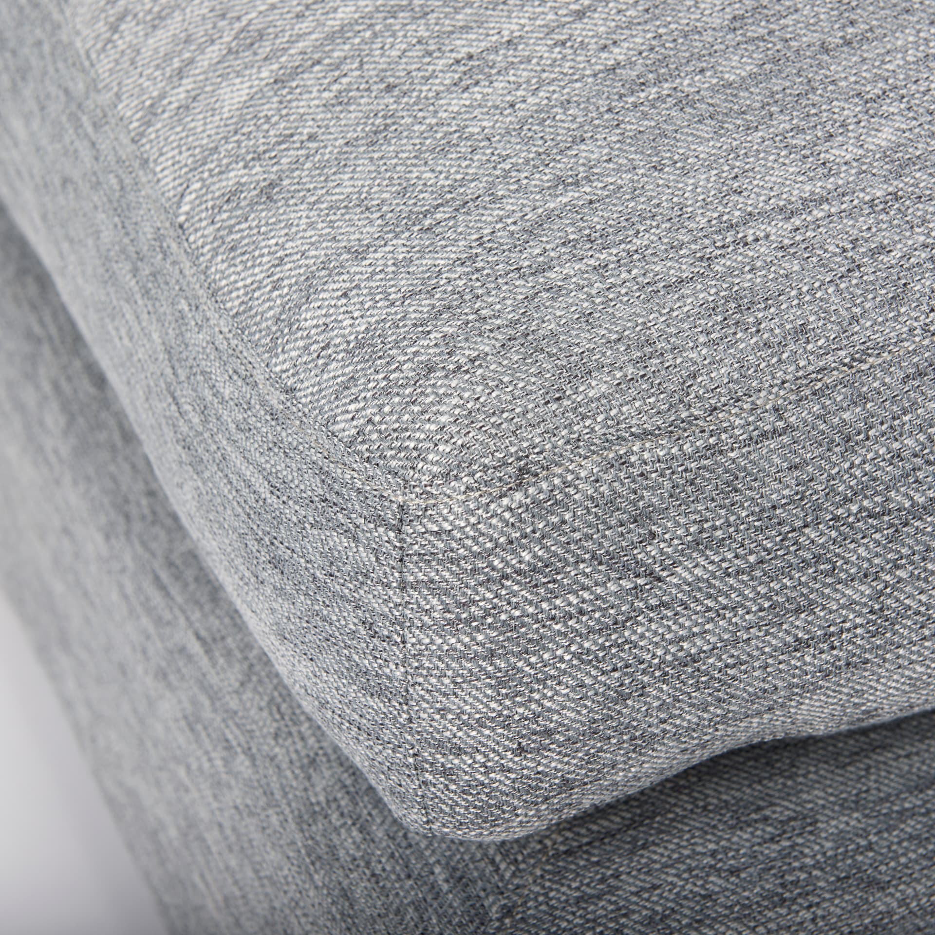 Valence 38.6L x 38.6W x 17.7H Castlerock Gray Full Size Ottoman Sectional Piece — product photograph