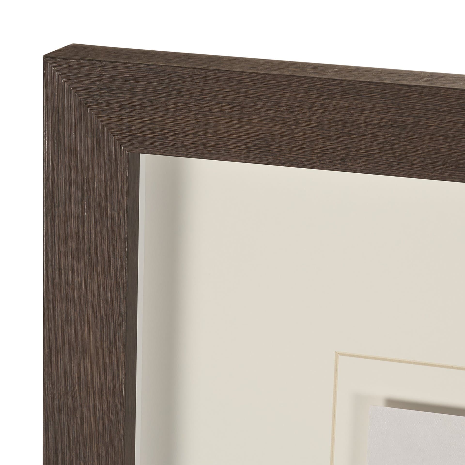 Meadow R by Mercana Studio Hand Embelished Textured Framed Artwork Matted under Glass — product photograph