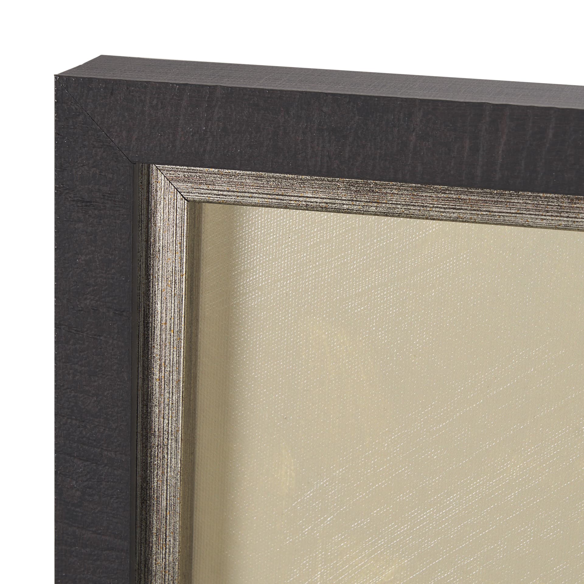 Floral Silhouettes II by Liz Jardine a Hand Embelished Textured Framed Art Print — product photograph