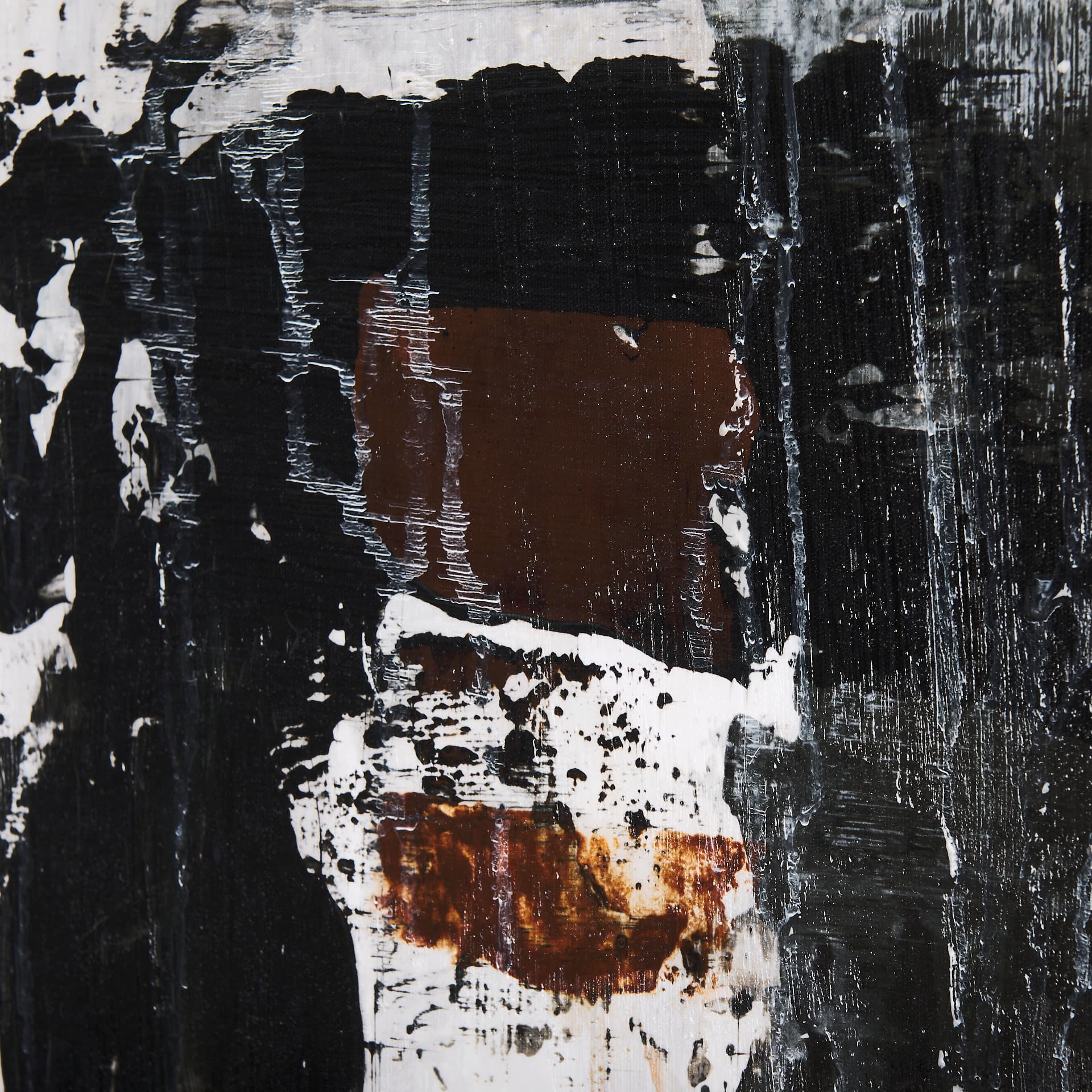 The Fog I by Mercana Studio a Hand Embellished Textured Canvas — product photograph