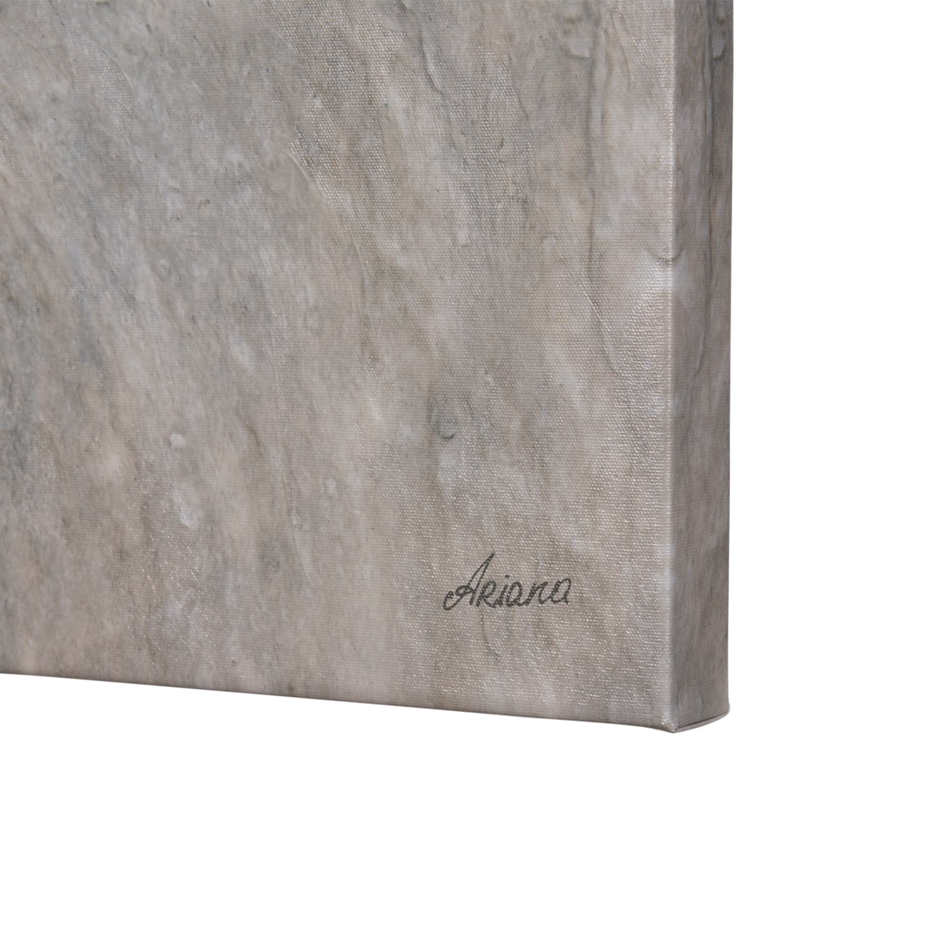 Mudslide I by Mercana Studio a Hand Embellished Textured Canvas — product photograph