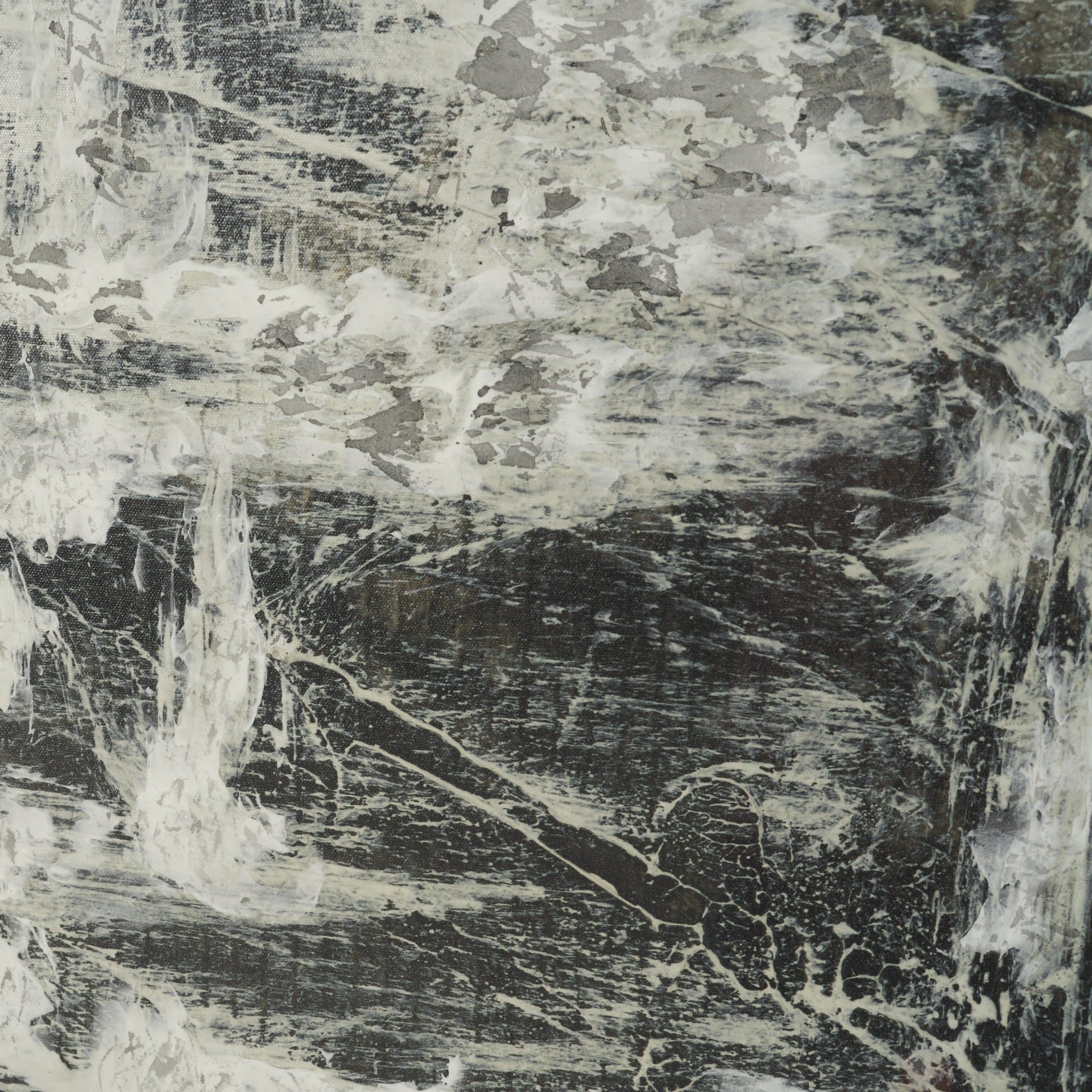 Rhythm & Balance I by Mercana Studio Hand-Embellished Textured Framed Artwork Matted under Glass — product photograph