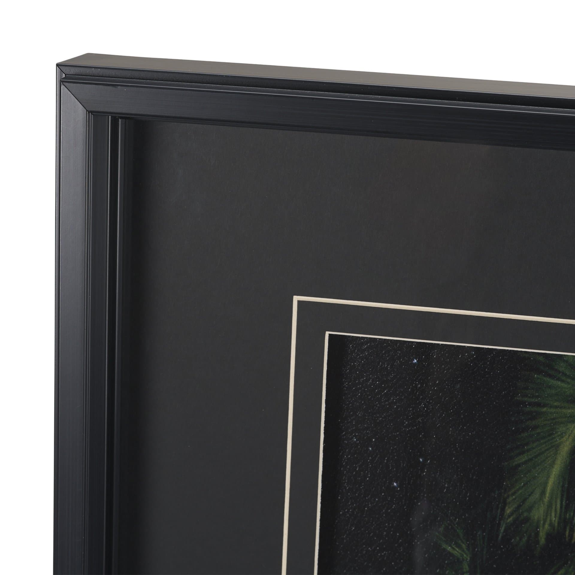 Maui Moonlight by Stefan and Audrey Hand-Embellished Textured Framed Photo Print Matted under Glass — product photograph