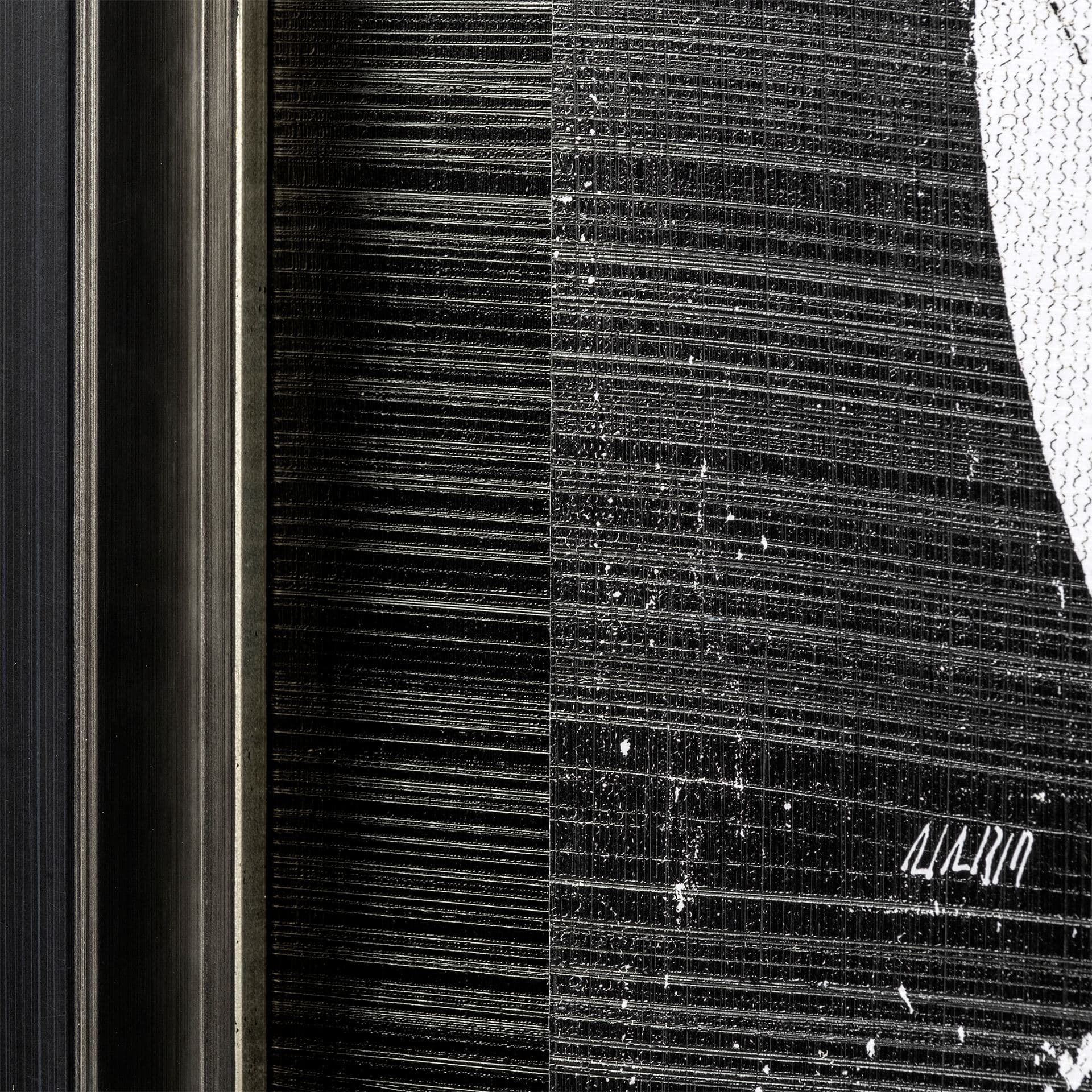 Value Collector 0 by Mercana Studio a Hand Embellished Textured Framed Art Print — product photograph