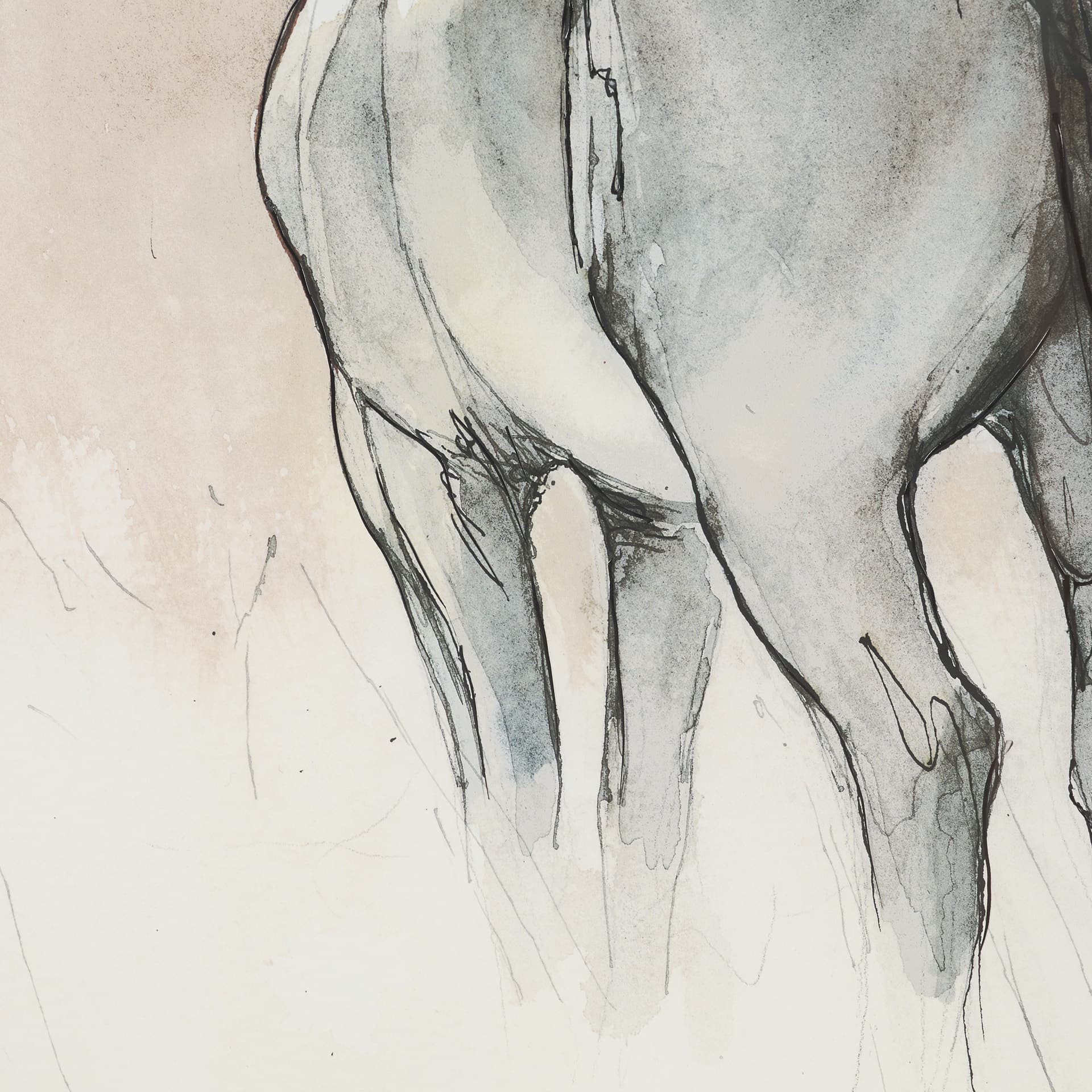 Elegant Beauties I by Mercana Studio Hand-Embellished Framed Artwork Matted under Glass — product photograph