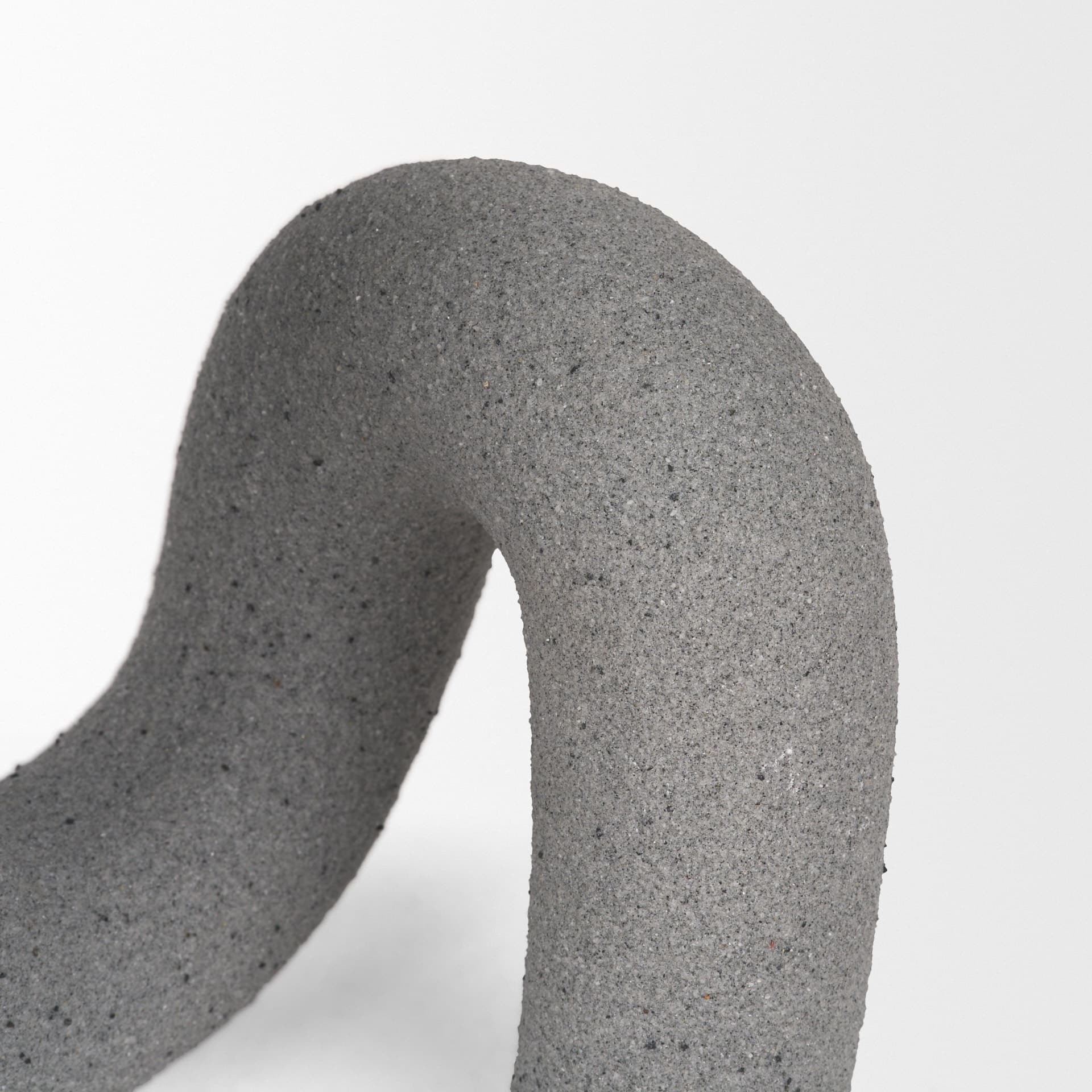 Kailyn Resin Textured Concrete Gray Decorative Object — product photograph