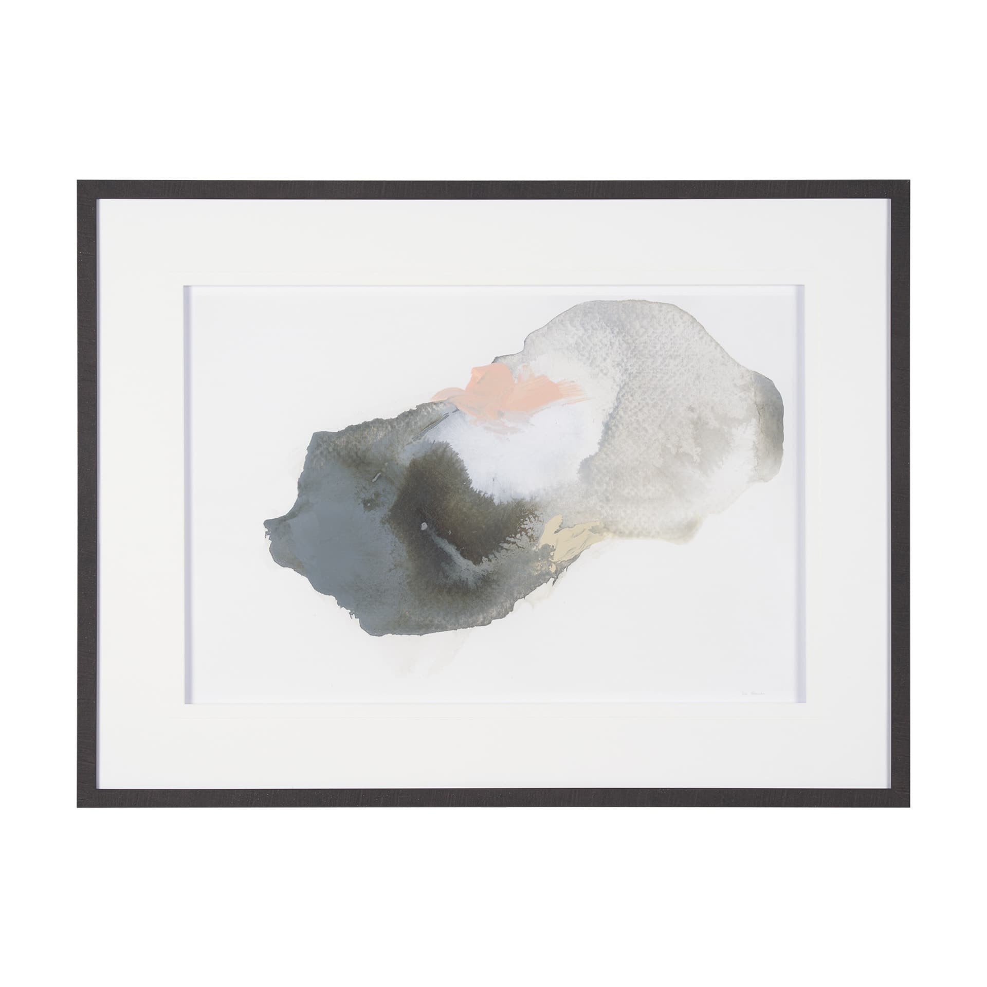 Being Present I by Ira Havuka a Framed Art Print Matted under Glass — product photograph