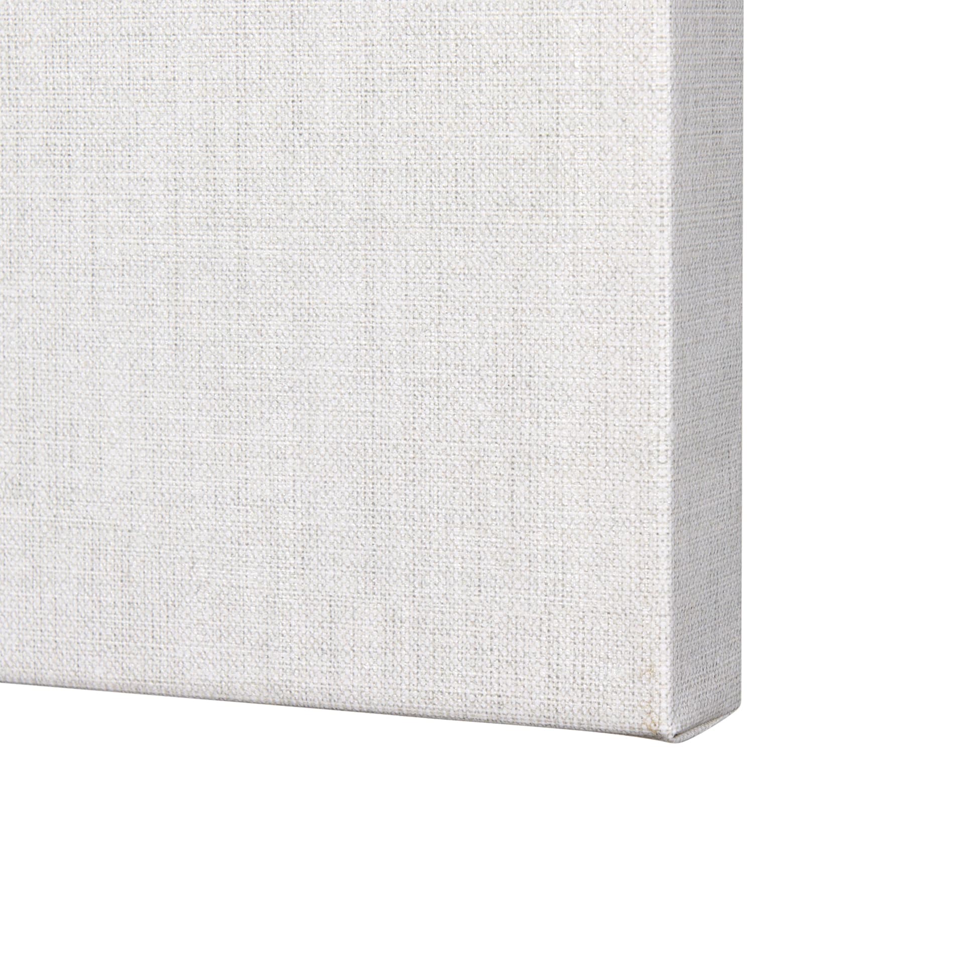 Pavilion Neutral I by Mercana Studio a Hand Embellished Textured Canvas — product photograph