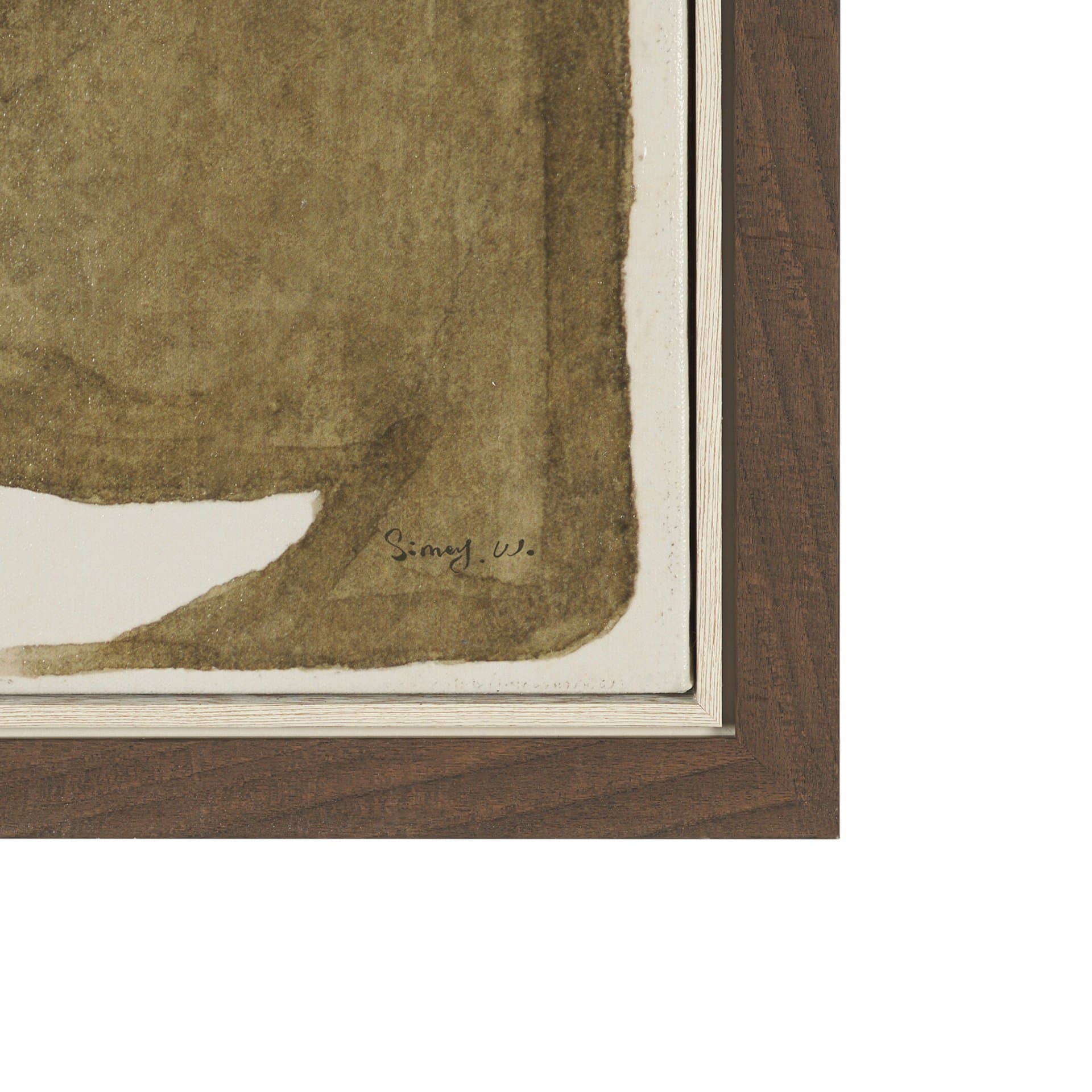 Spanish Tile Light I by Mercana Studio Hand-Embellished Textured Framed Canvas Artwork — product photograph