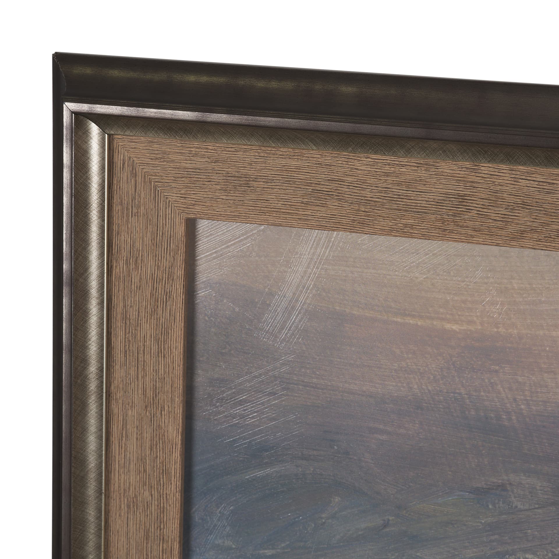 Rainy Landscape by Mercana Studio a Hand Embelished Textured Framed Art Print — product photograph