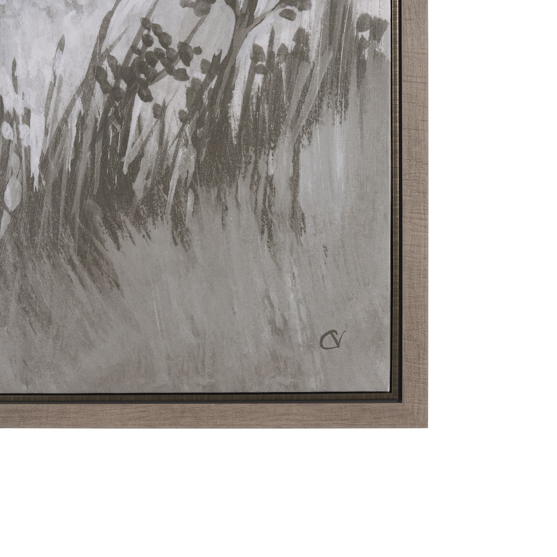 Forest Morning I by Mercana Studio a Hand Embellished Textured Framed Canvas — product photograph