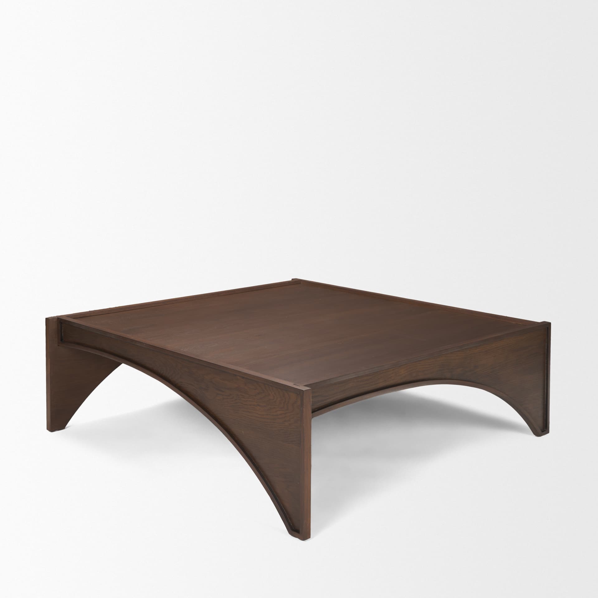 Laraya Medium Brown Wood Coffee Table — product photograph