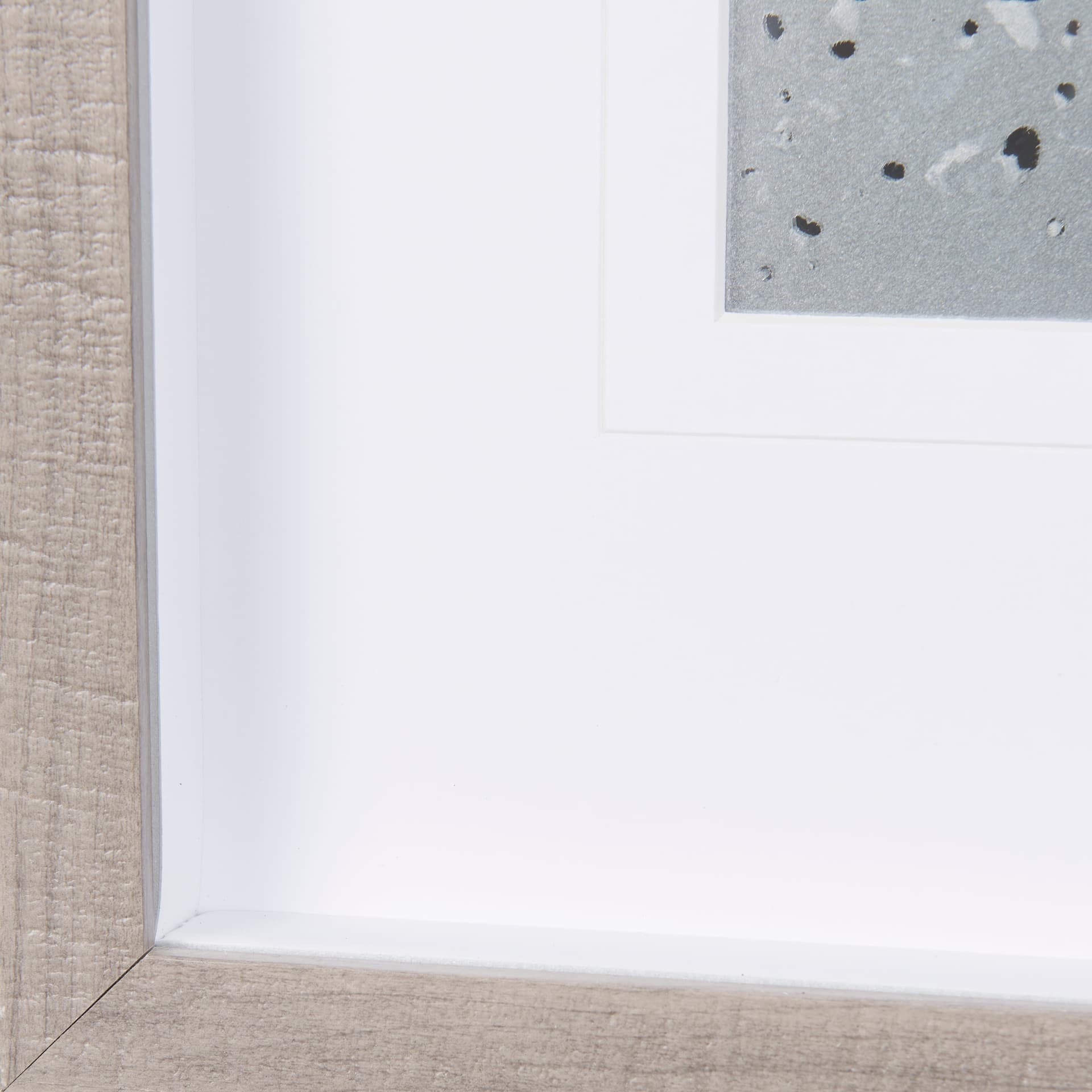 Mudslide IV by Mercana Studio a Hand Embellished Textured Framed Art Print Matted under Glass — product photograph