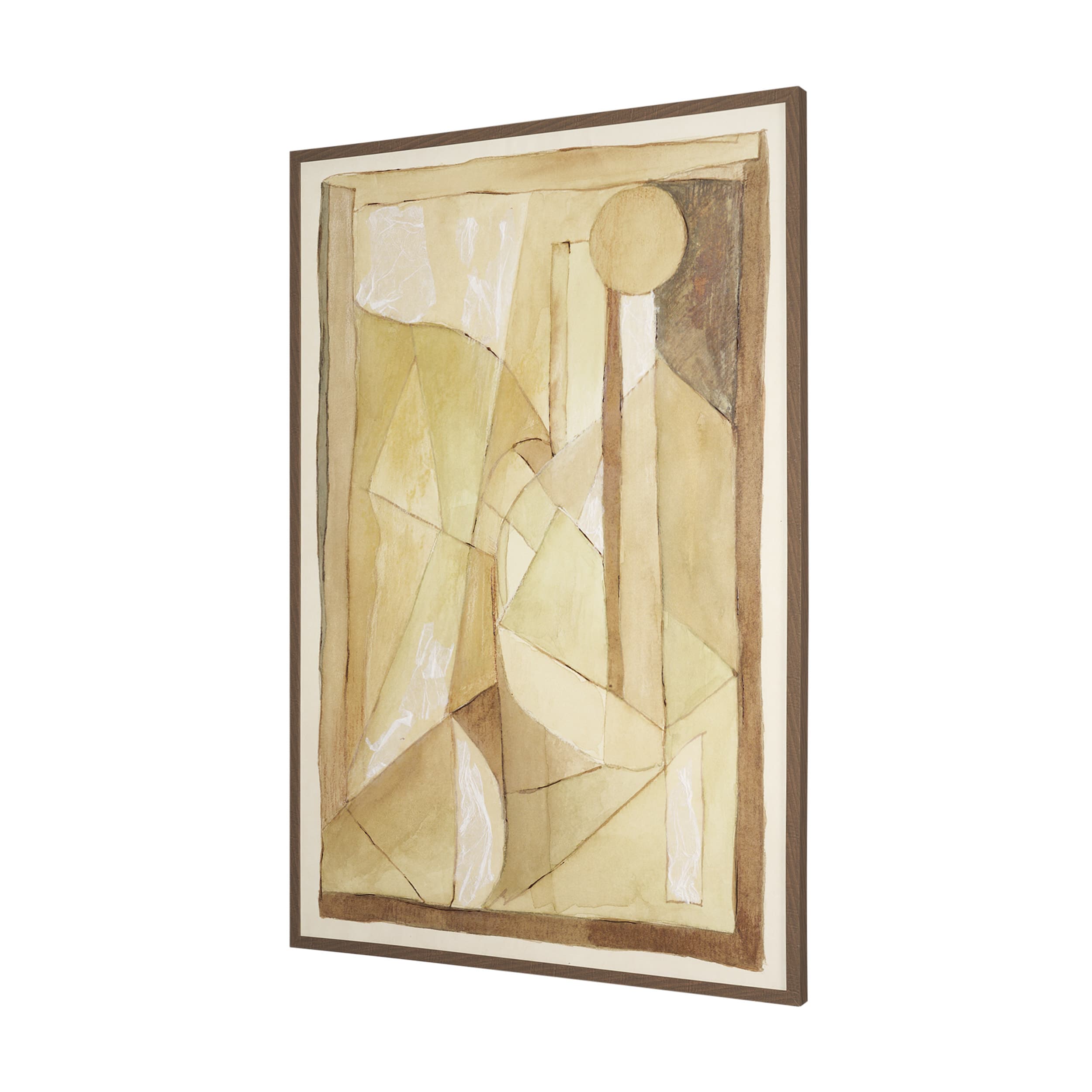 Between Tones II by Mercana Studio Hand-Embellished Textured Framed Canvas Artwork — product photograph