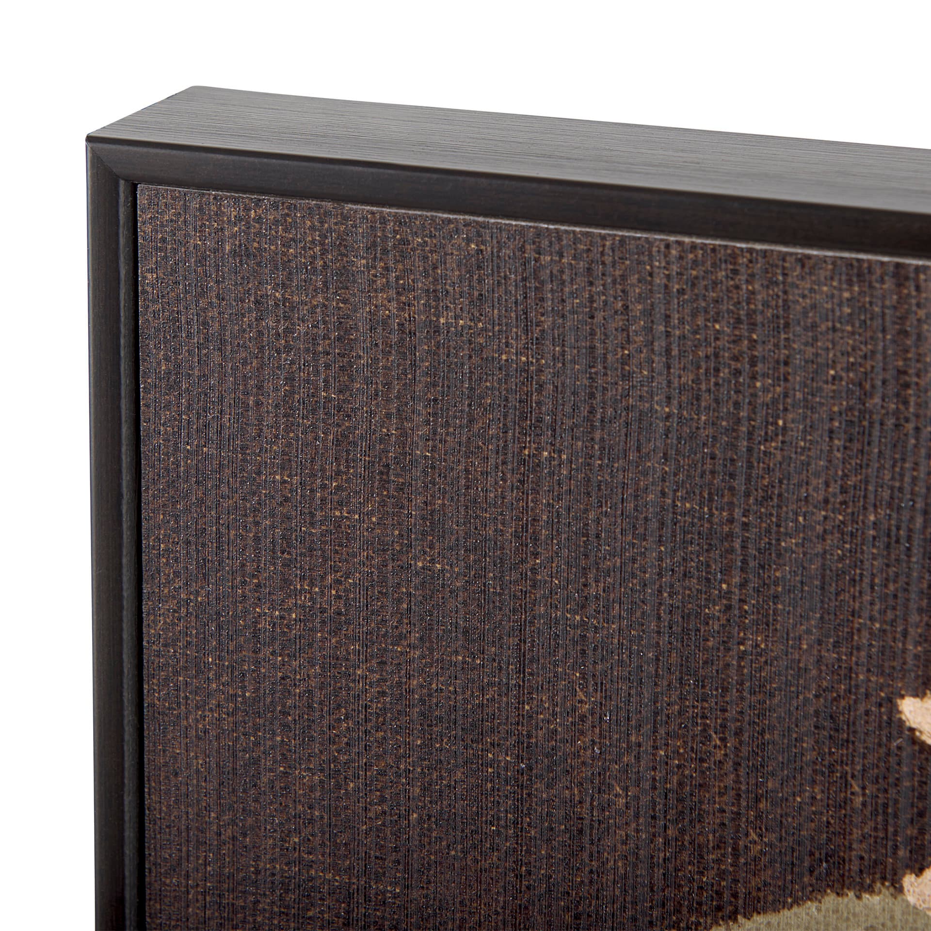 Brown Tapestry VII by Mercana Studio a Hand Embellished Textured Framed Art Print — product photograph