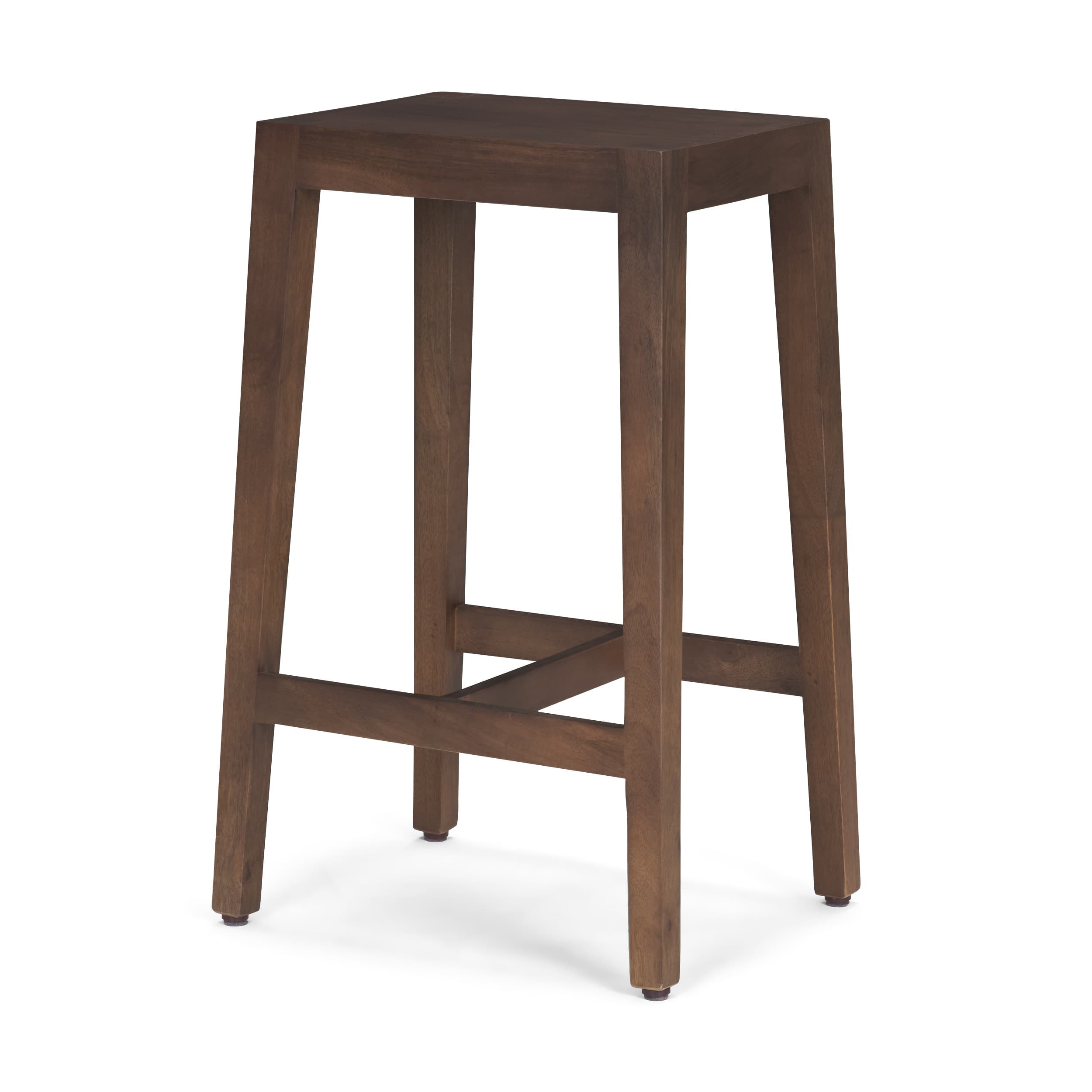 Colony Backless 25in Seat Counter Stool | Medium Dark Brown — product photograph
