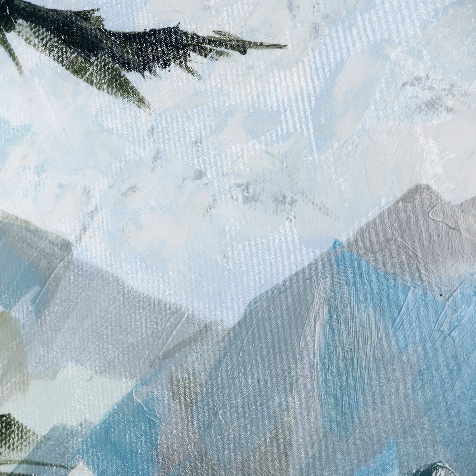Vista I by Mercana Studio a Hand Embellished Textured Canvas — product photograph