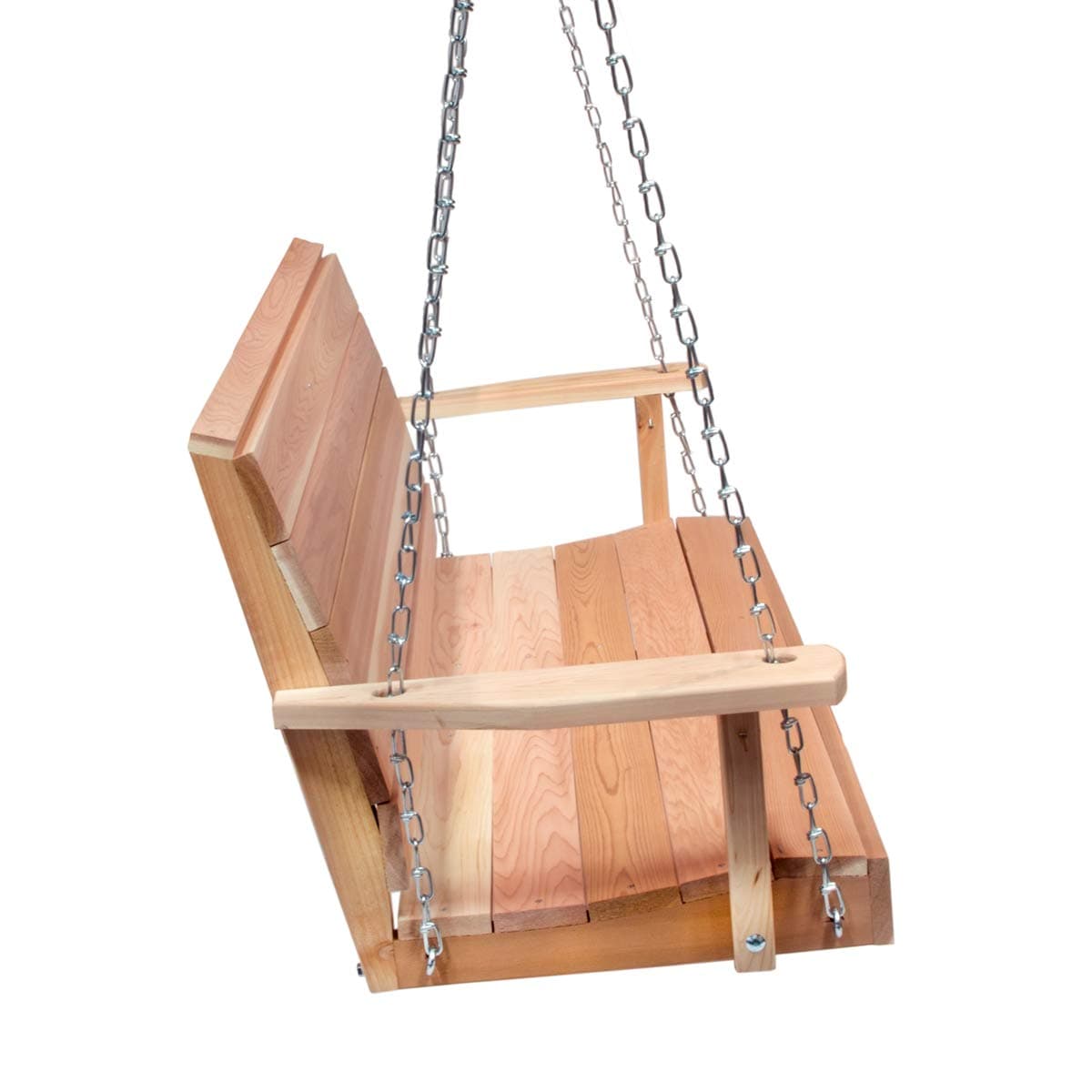 5-Ft Cedar Porch Swing — product photograph