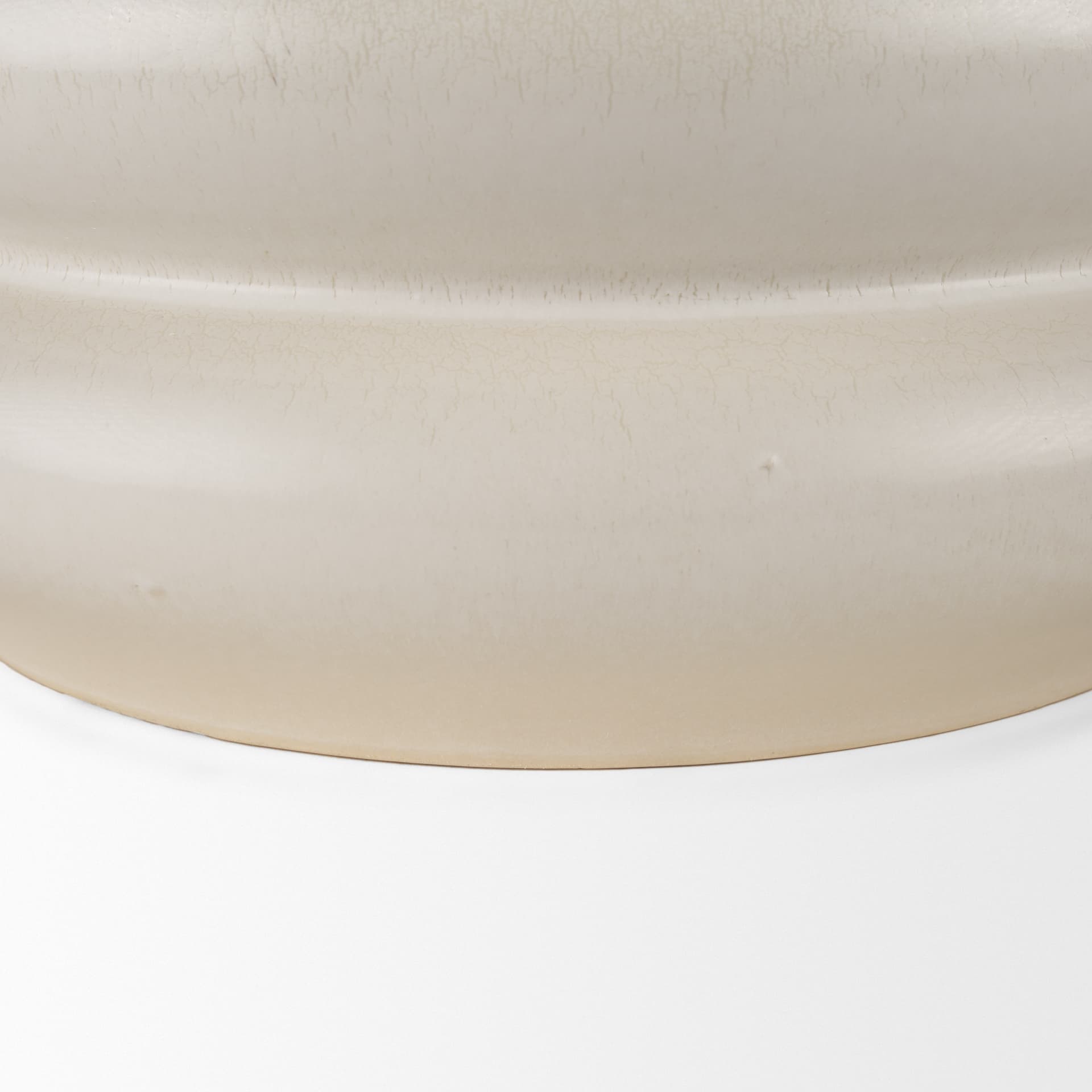 Twyla Tall Cream Glazed Floor Ceramic Vase — product photograph