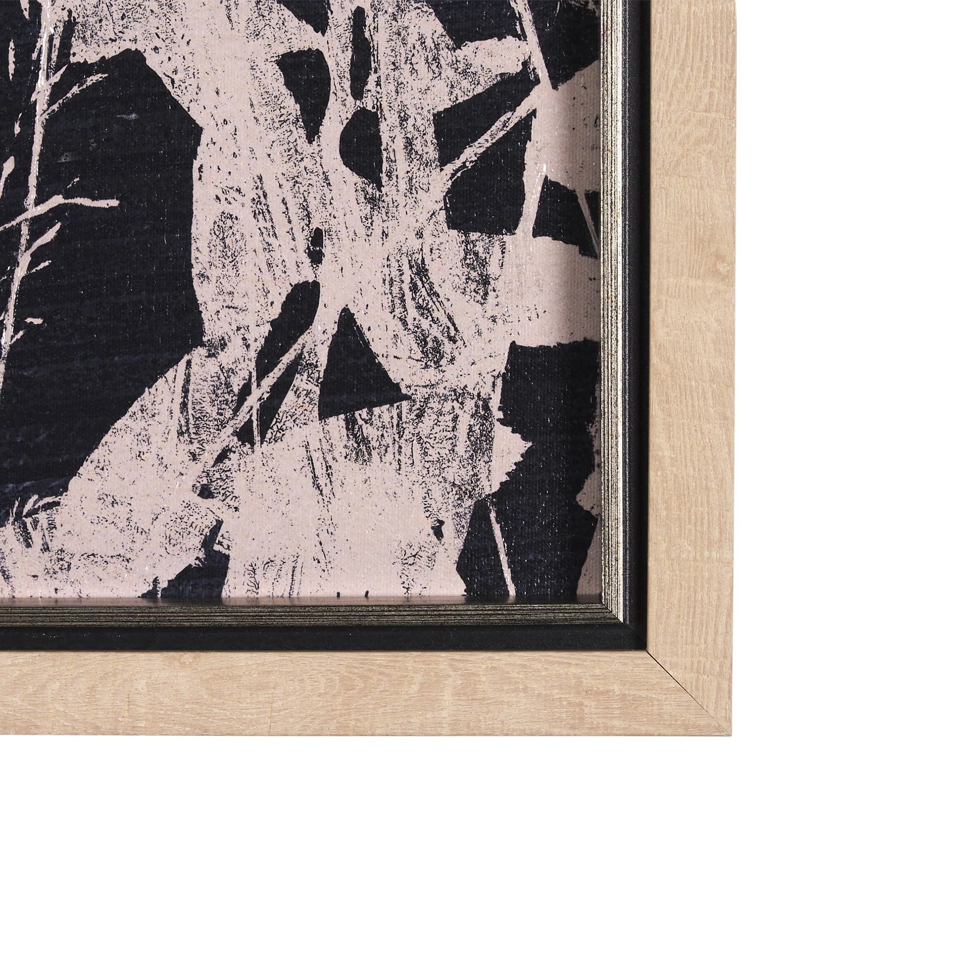 Meadow Herbes by Mercana Studio a Hand Embellished Textured Framed Art Print — product photograph