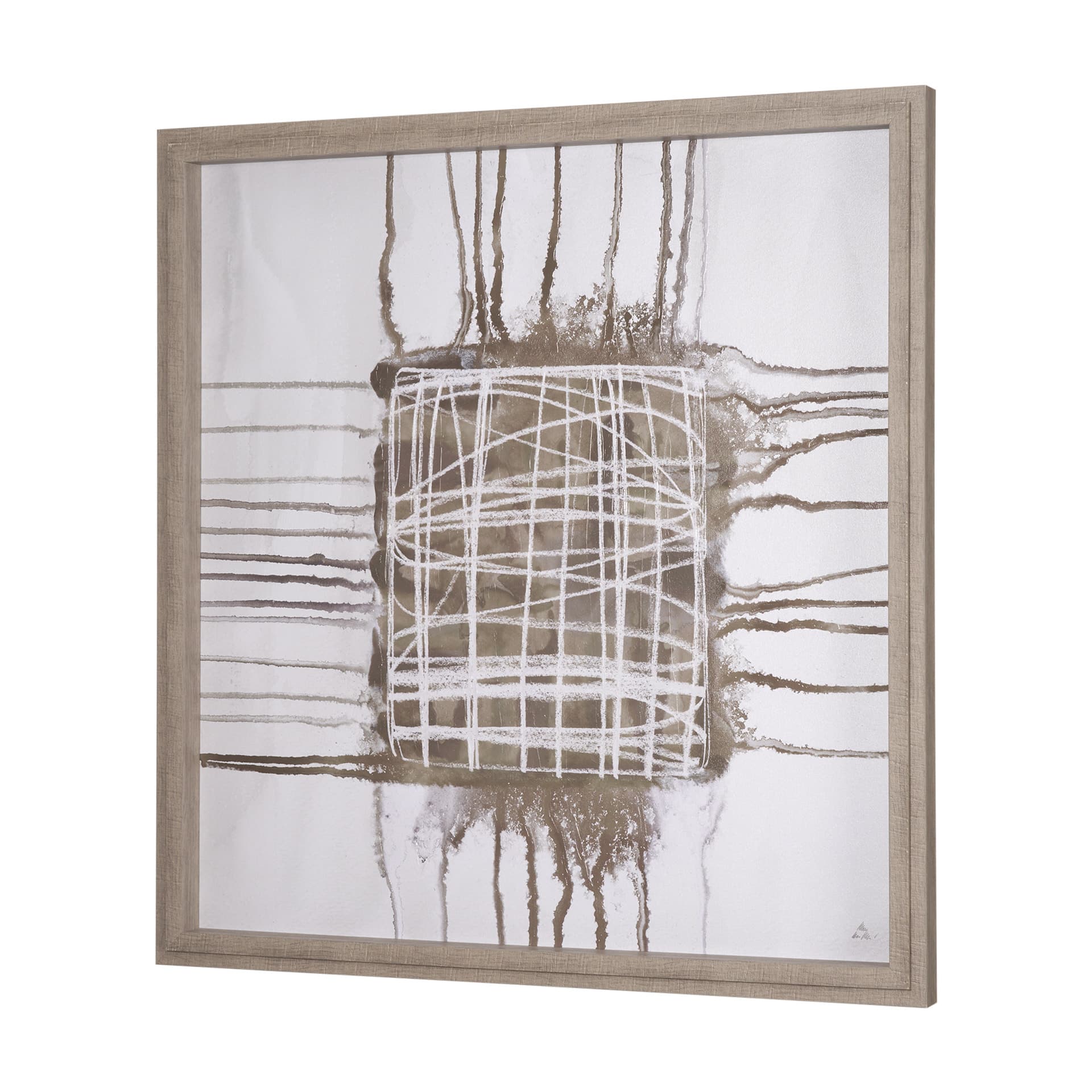 Instinct I by Mercana Studio a Hand Embellished Framed Art Print — product photograph