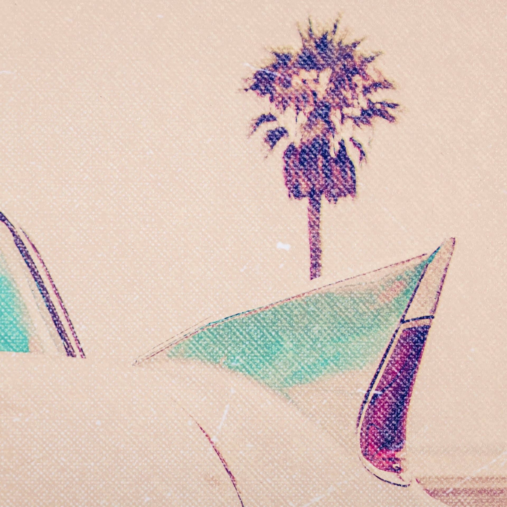 Vintage Ride I by Thomas Brown a Hand Embellished Textured Framed Photo Art Print — product photograph