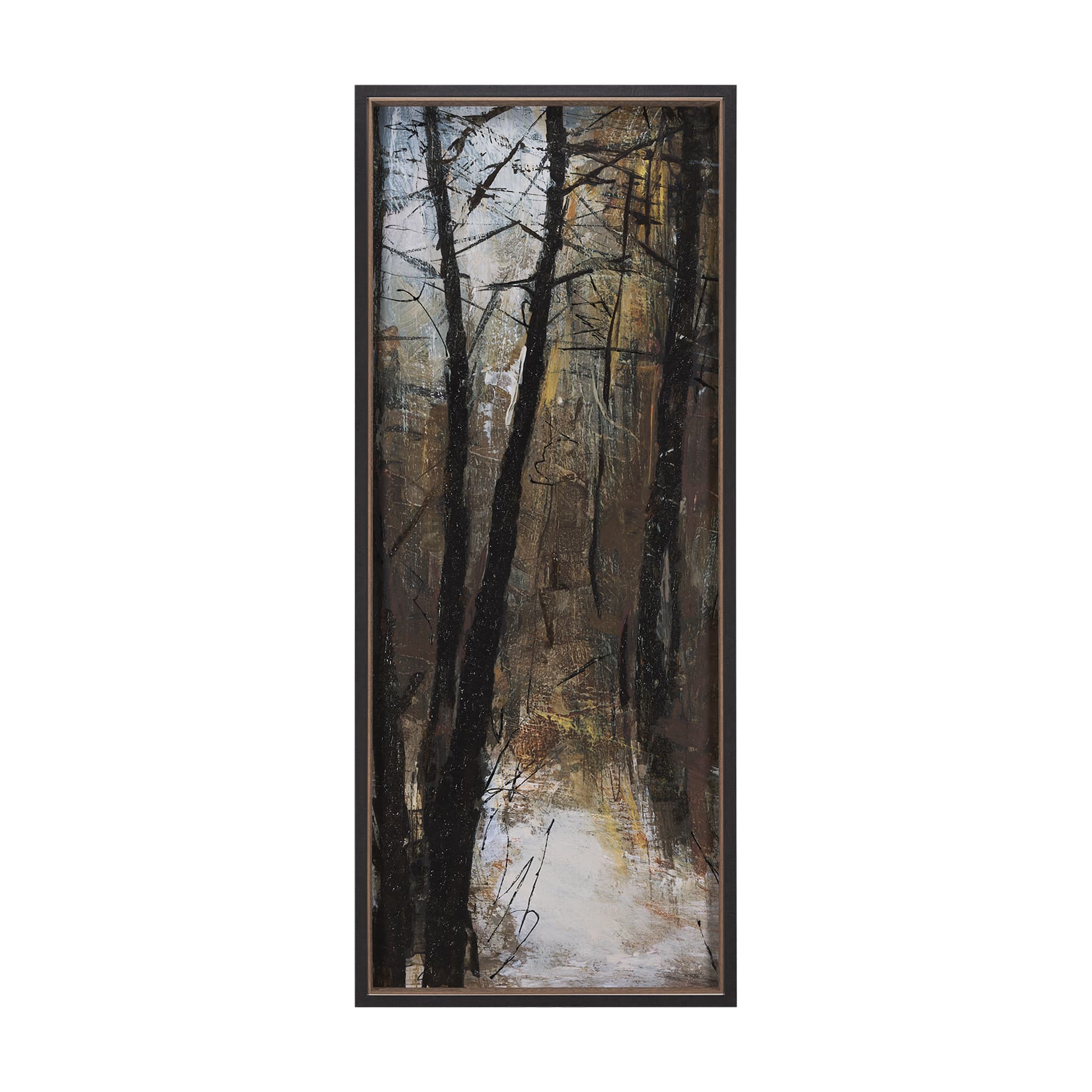 Forest View V by Mercana Studio a Hand Embellished Textured Framed Art Print — product photograph