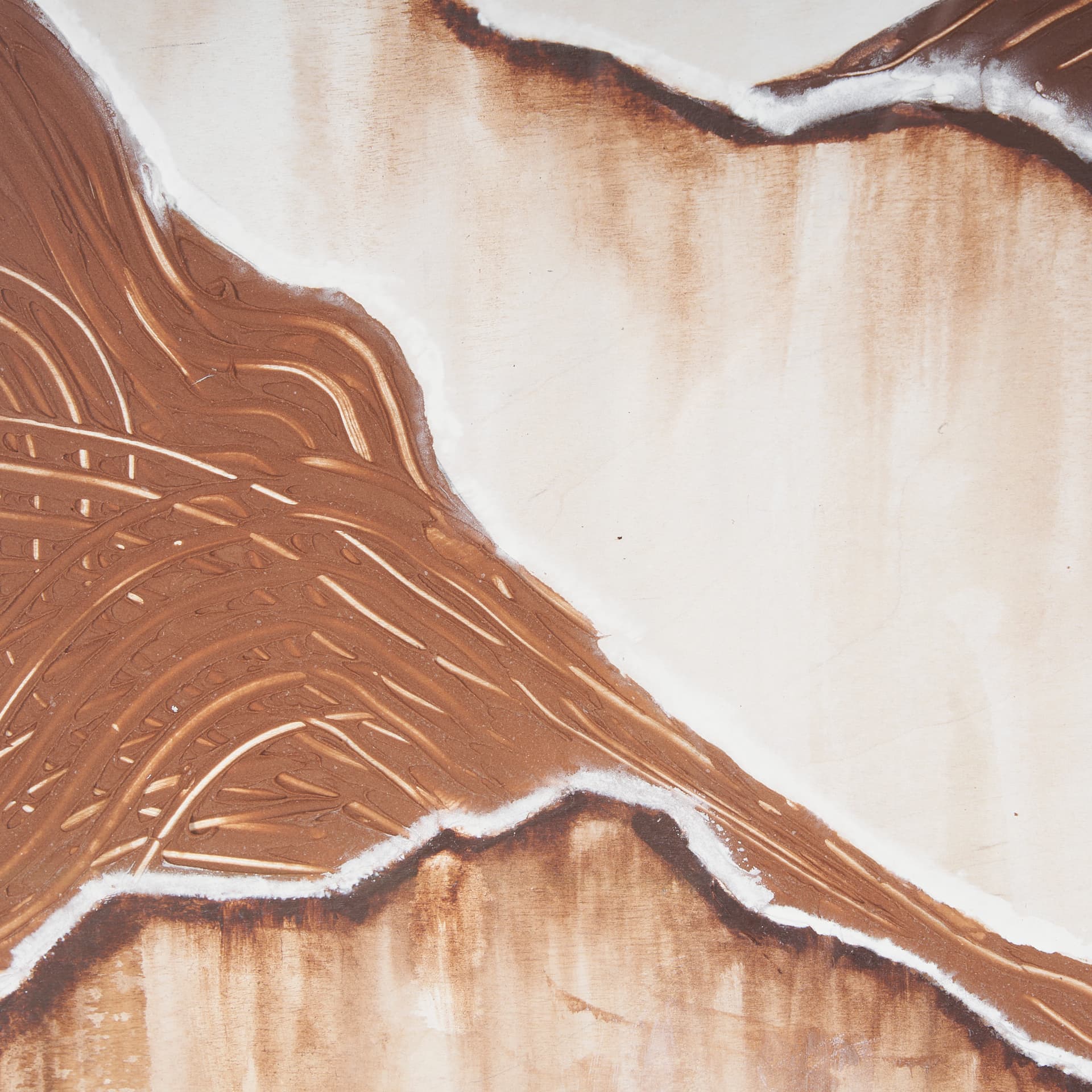 Red Rock View by Studio M a handmade Original Framed Artwork under Glass — product photograph