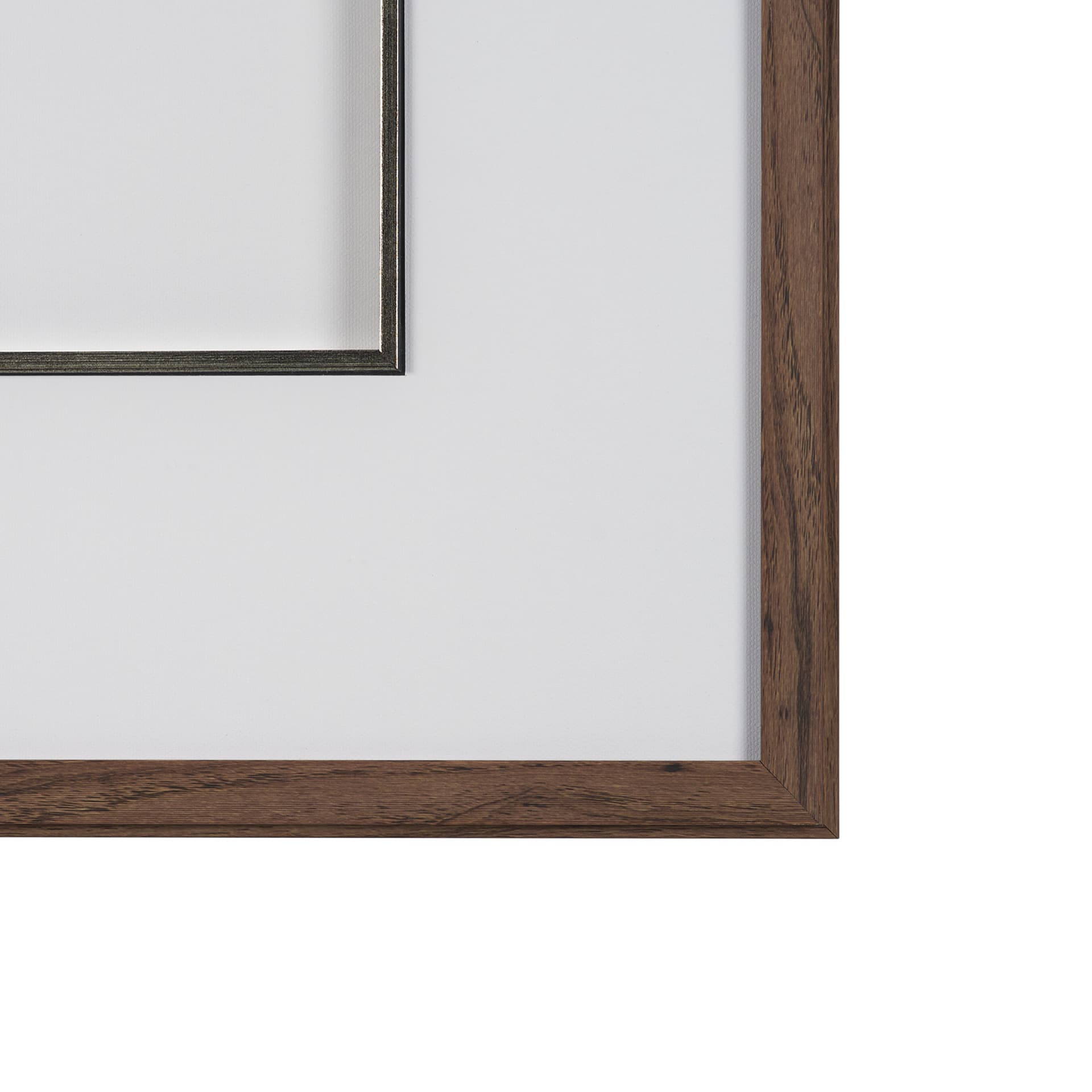 Patterned Silence II by Mercana Studio Hand Embelished Framed Artwork Matted under Glass — product photograph