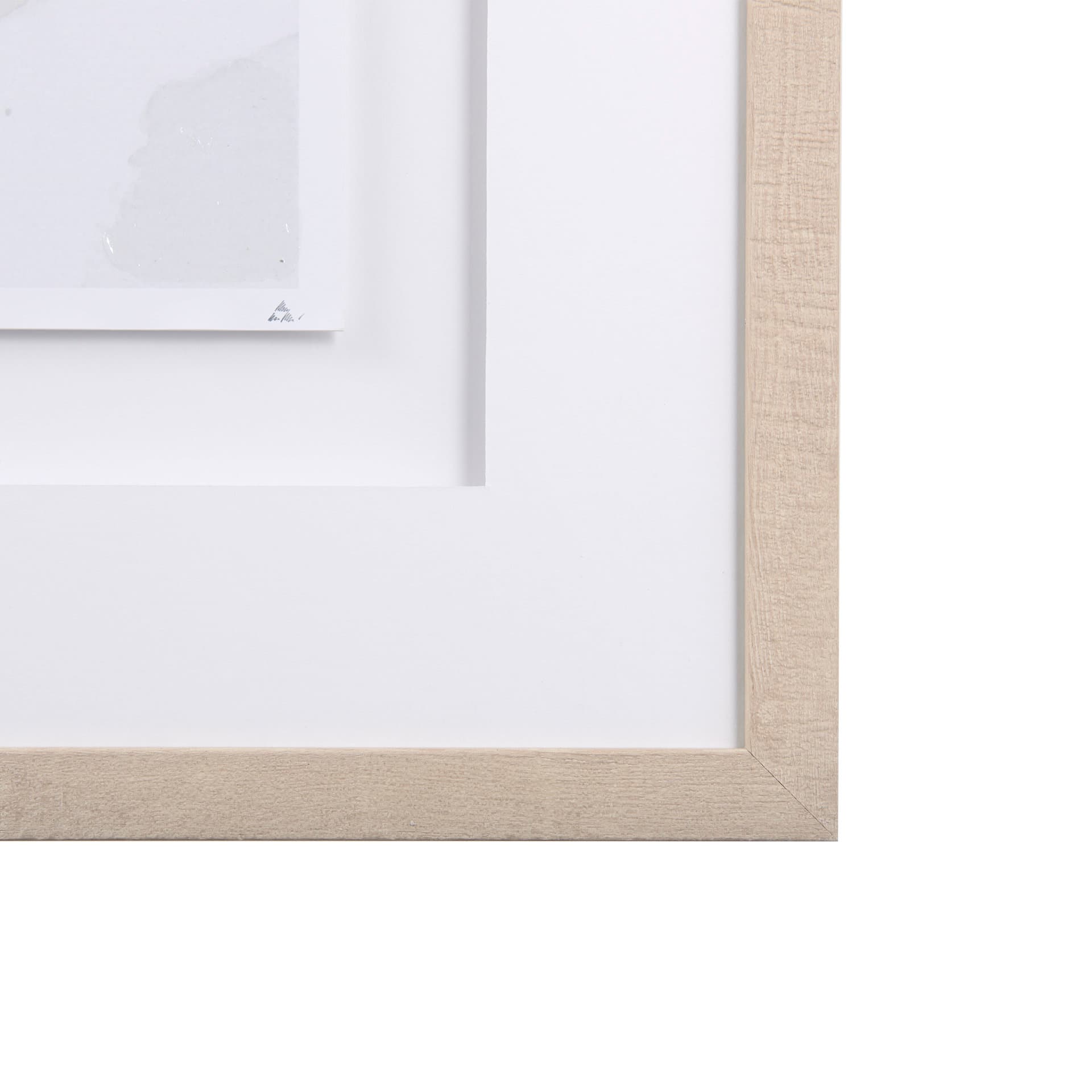 Equilibrium I by Mercana Studio a Hand Embellished Textured Framed Art Print Matted under Glass — product photograph