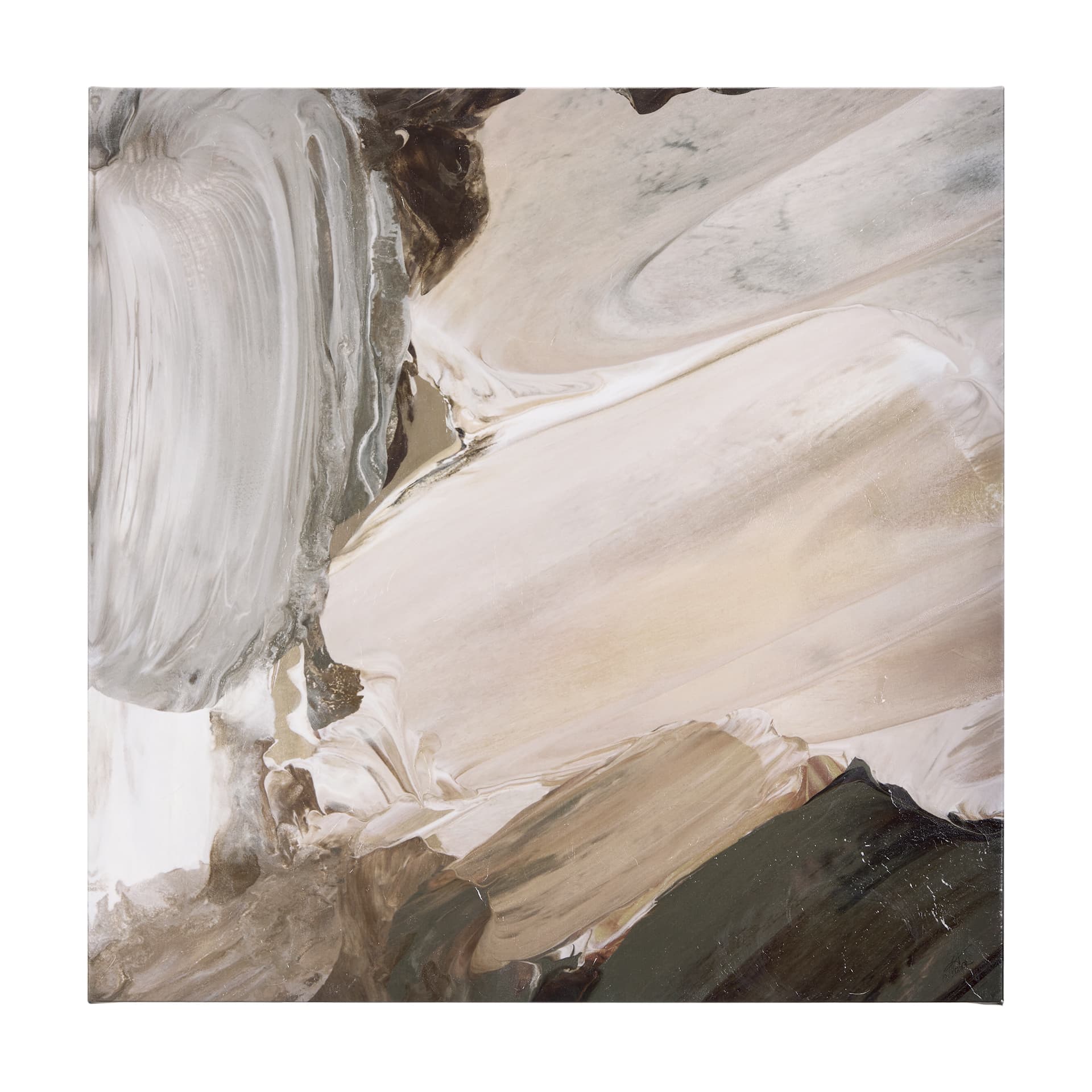 Harmonic II by Mercana Studio a Hand Embellished Textured Canvas — product photograph