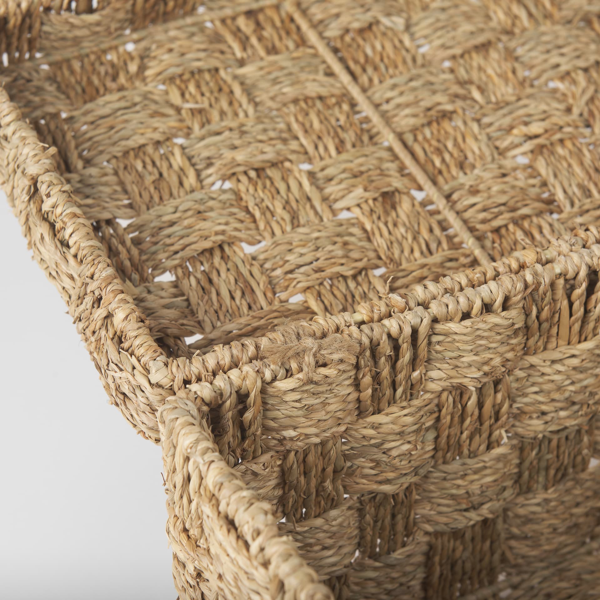Hanalei Set of 2 Seagrass Boxes with Lids — product photograph