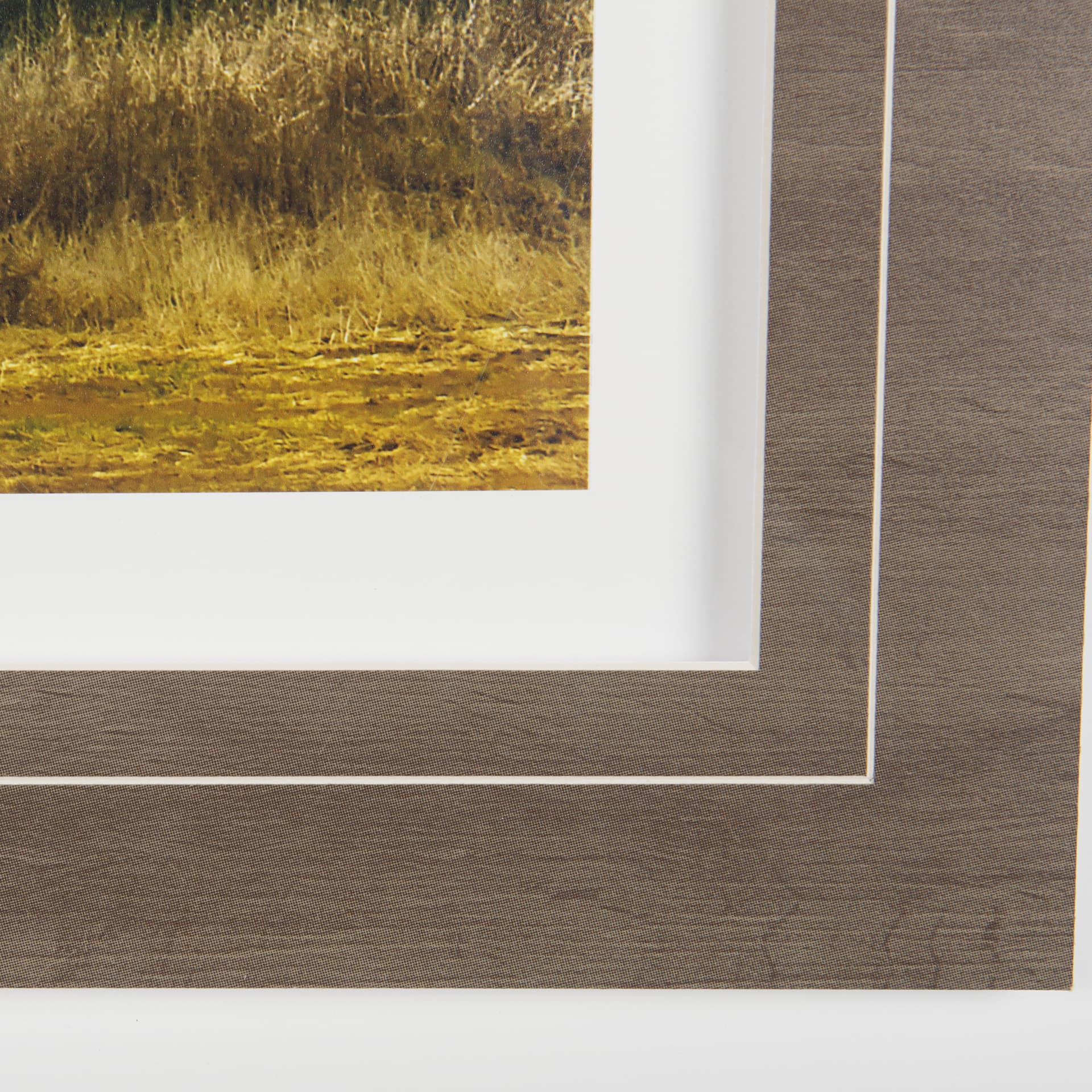 Oregon Farm by Chad Mackay a Framed Art Print Matted under Glass — product photograph
