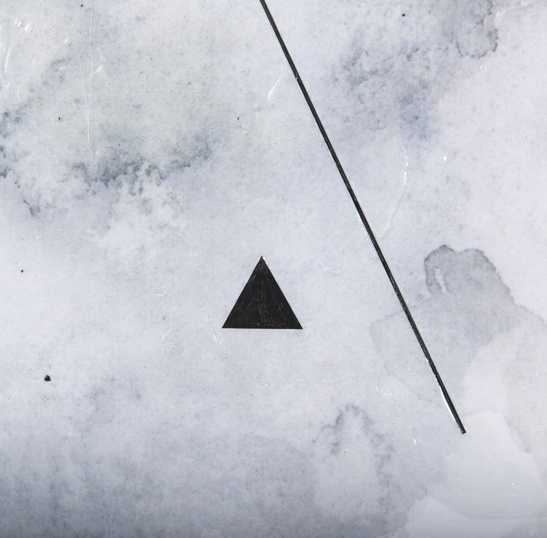 Equilibrium I by Mercana Studio a Hand Embellished Textured Framed Art Print Matted under Glass — product photograph