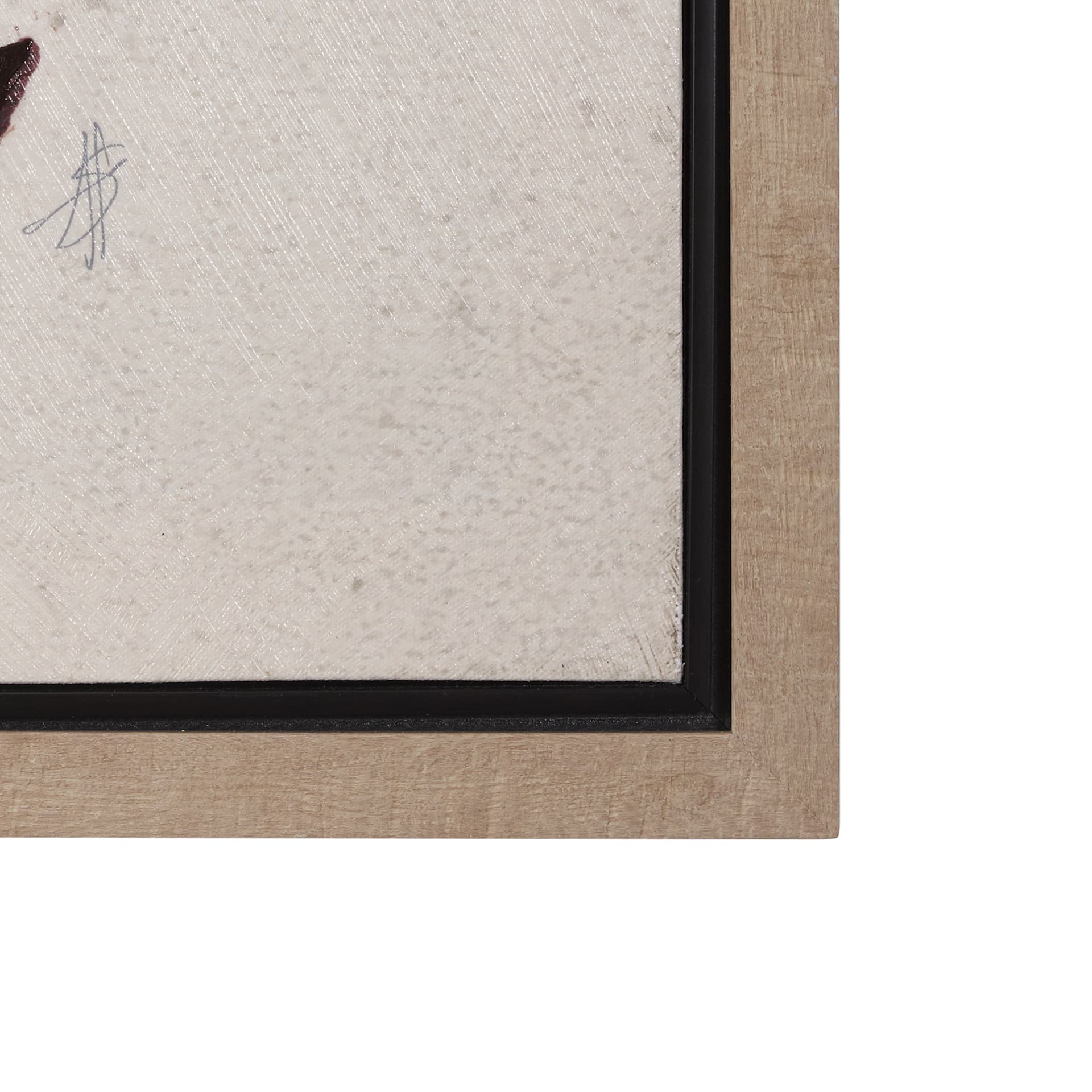 Raveled by Mercana Studio a Hand Embellished Textured Framed Canvas — product photograph