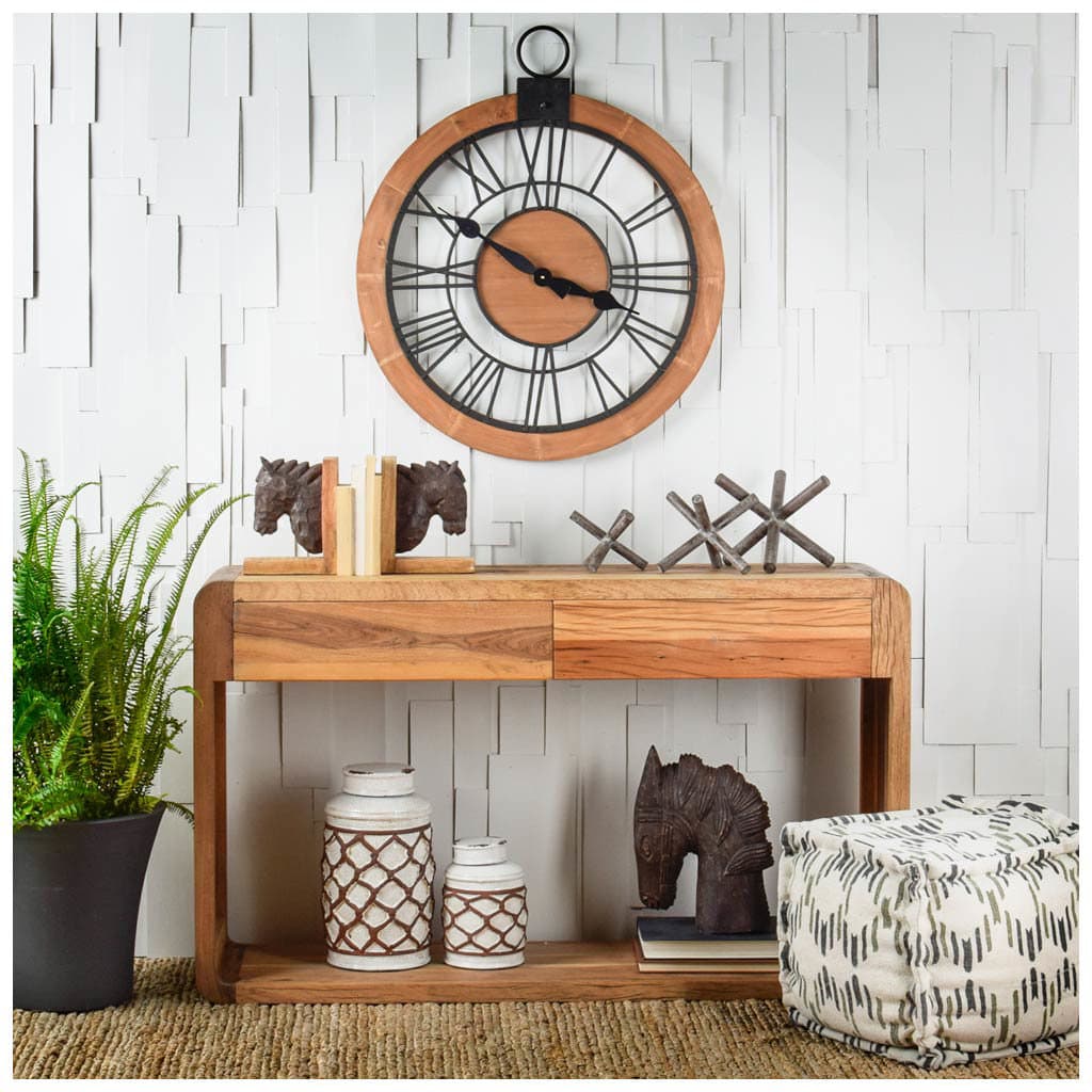 Astericks I (Large) 10L x 10W Brown Metal Decor Object — product photograph
