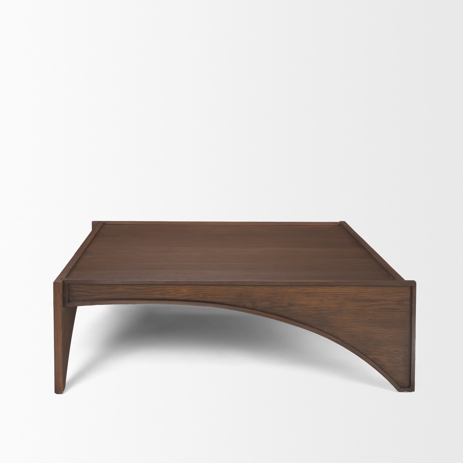 Laraya Medium Brown Wood Coffee Table — product photograph