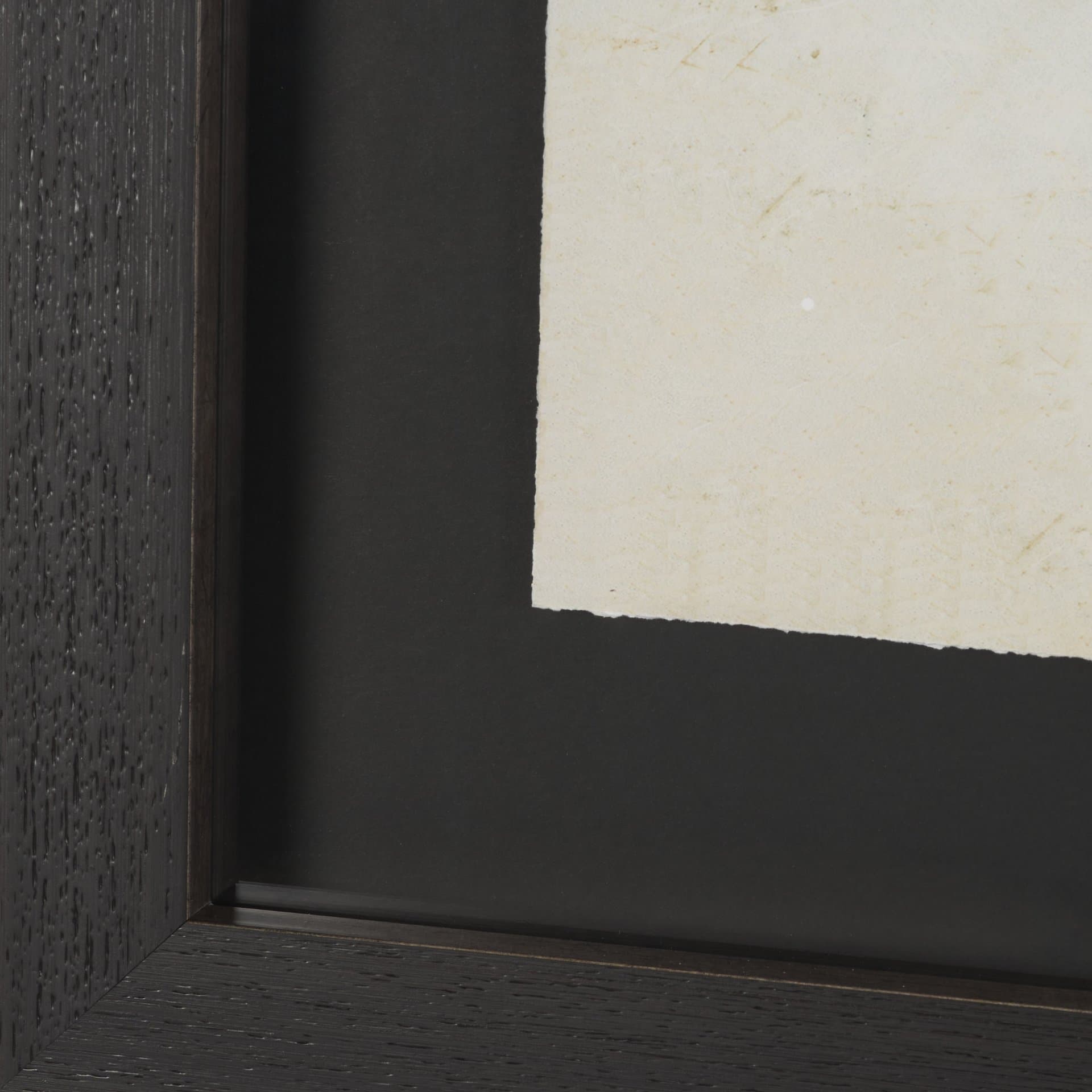 No Parking LG by Mercana Studio Hand Embelished Textured Framed Artwork Matted under Glass — product photograph