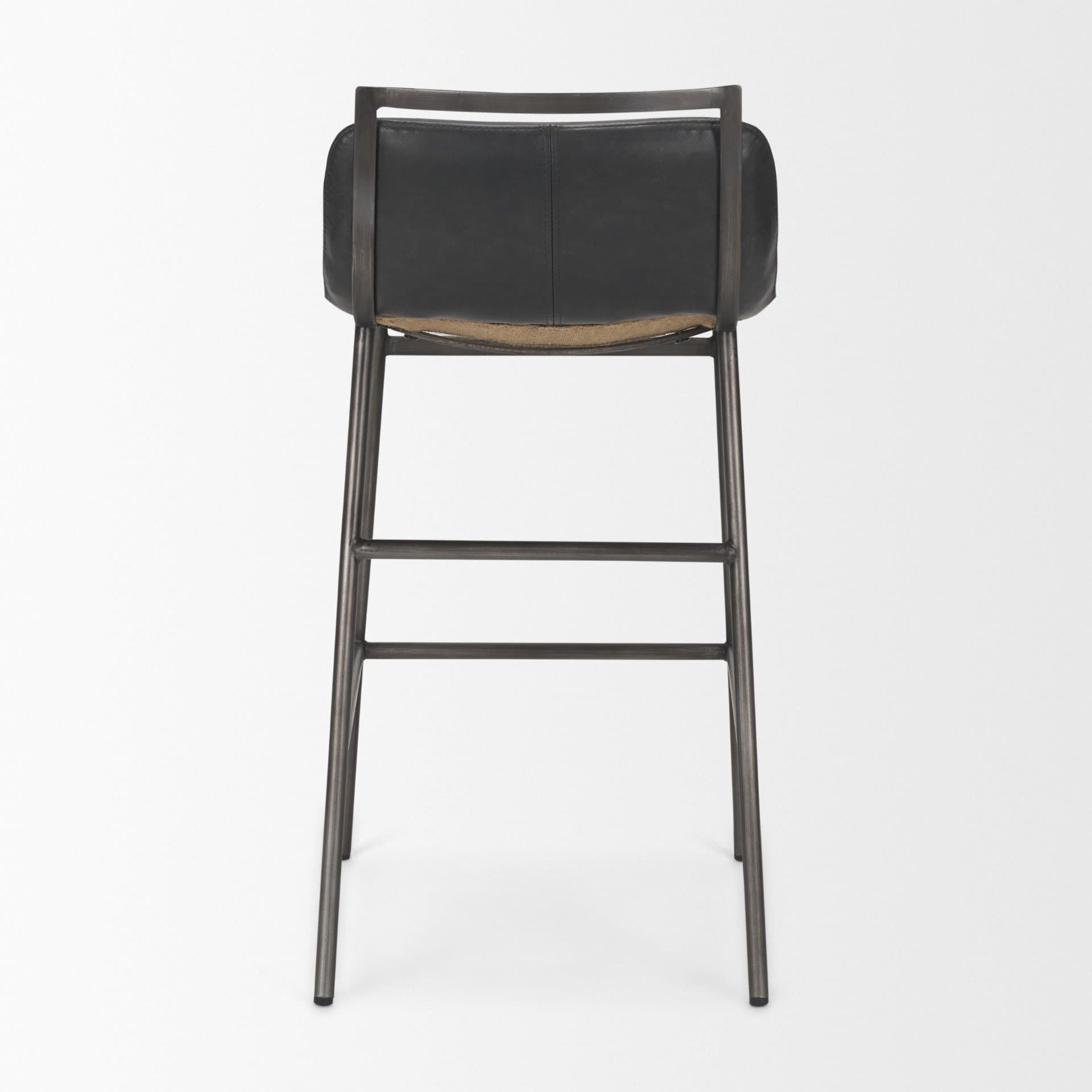 Kavalan Backless 33.5in Seat Counter Stool | Chocolate Leather — product photograph