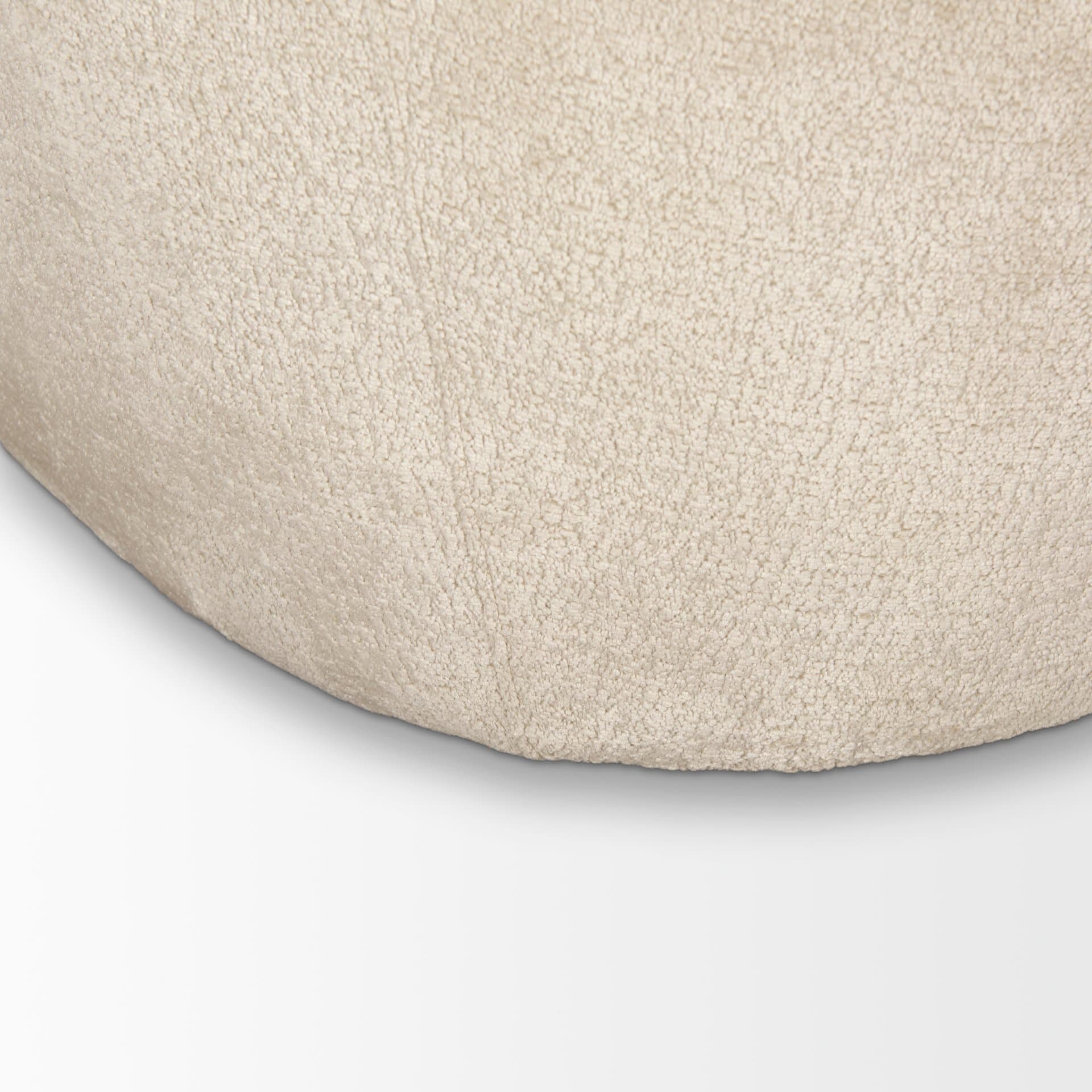 Beverly Beige Chenille Accent Chair — product photograph