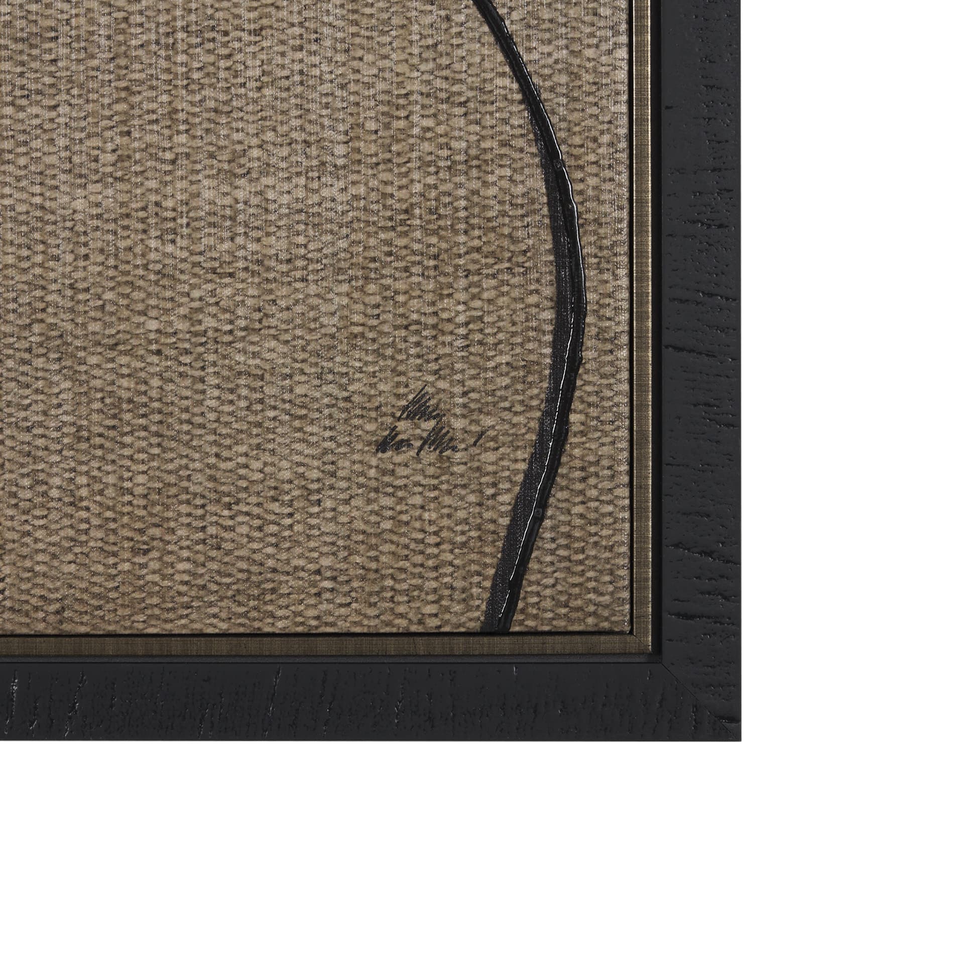 Guitar Music by Mercana Studio a Hand Embellished Textured Canvas — product photograph