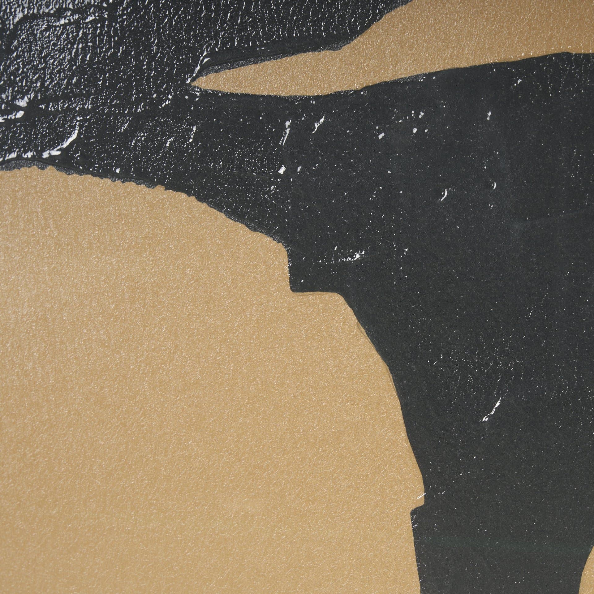 Kaldow by Mercana Studio a Hand Embellished Textured Framed Art Print Matted under Glass — product photograph