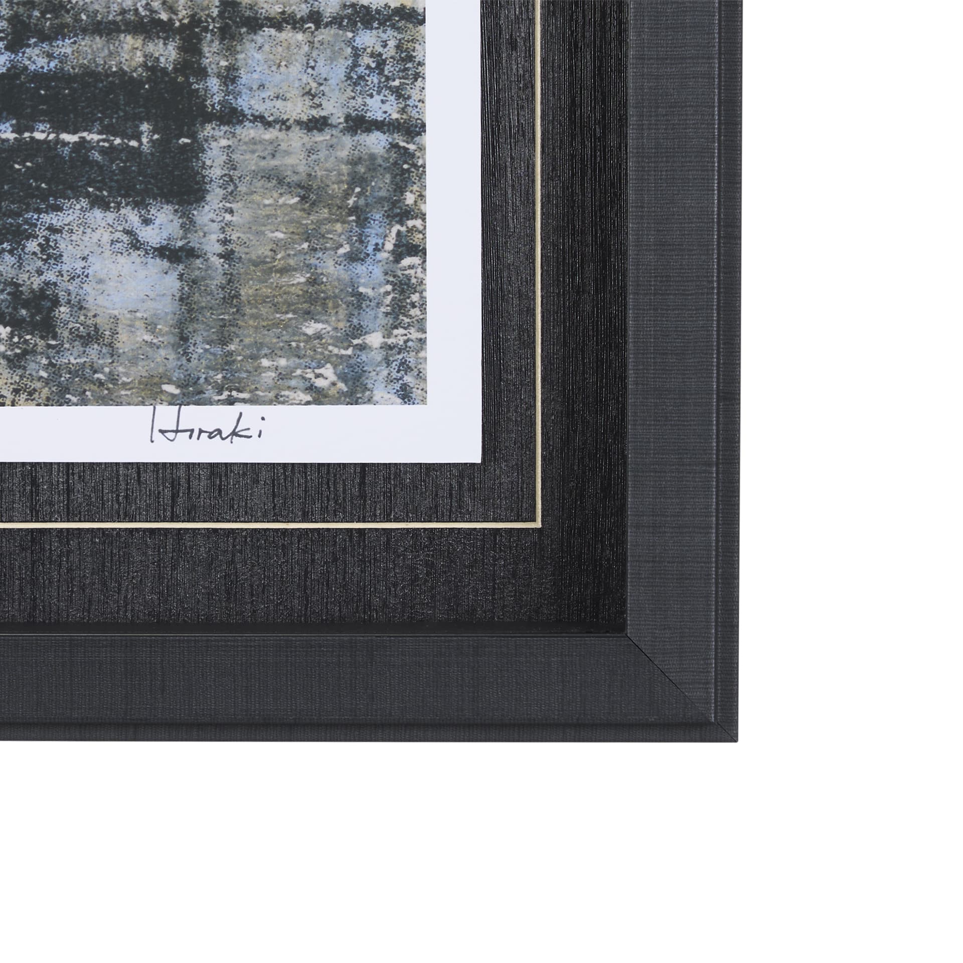 City Vibe II by Mercana Studio a Hand Embellished Textured Framed Art Print Matted under Glass — product photograph