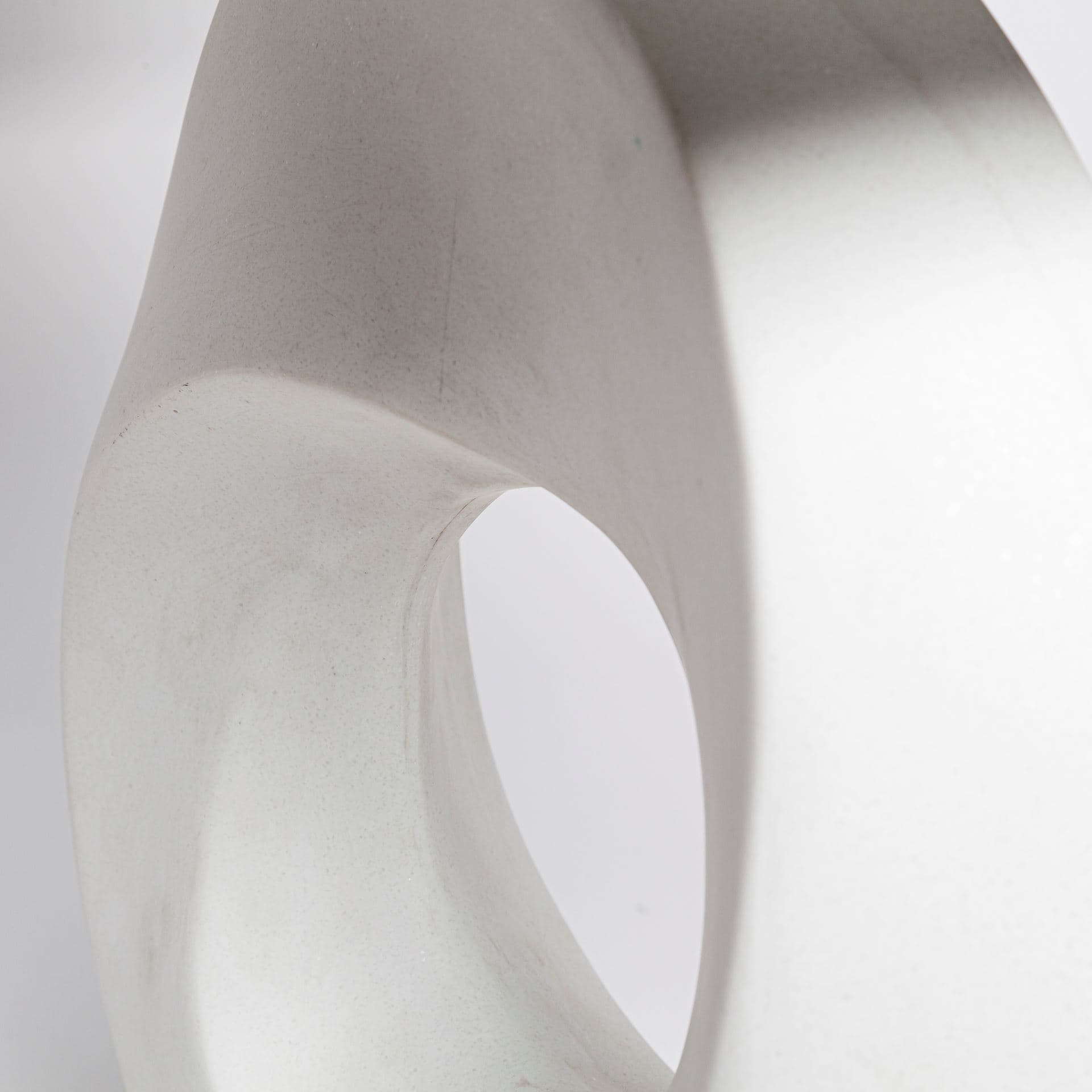 Celtica (26.8"H) White Resin Ring-Shaped Base Table Lamp — product photograph