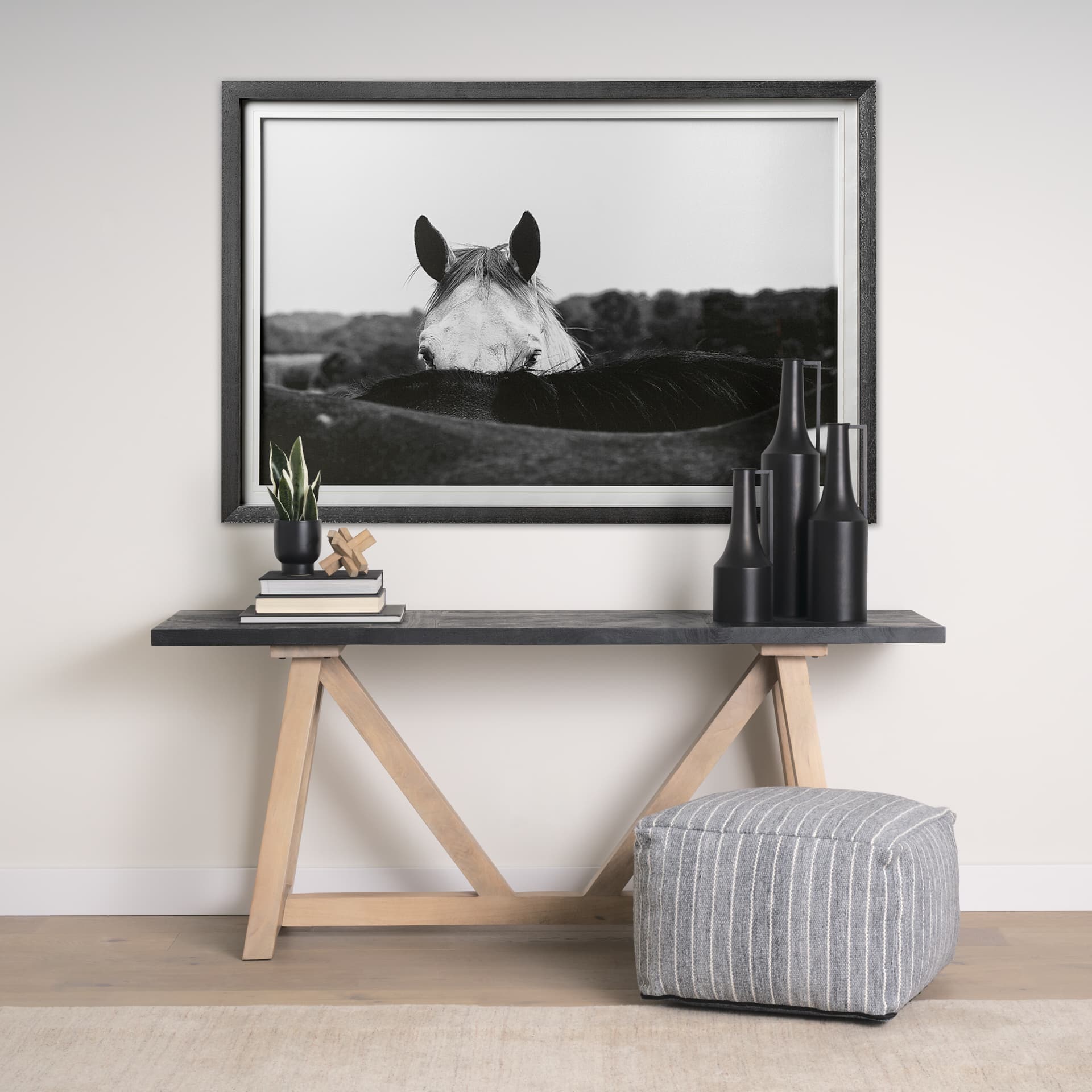 Flirt by Aledanda a Framed Photo Art Print Matted under Glass — product photograph