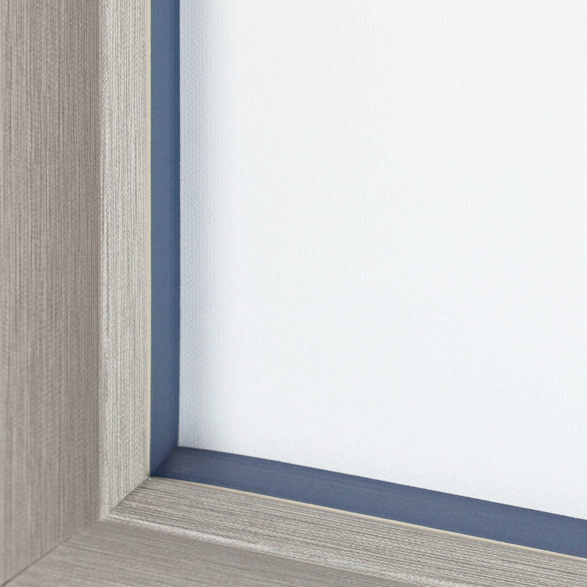 Kayak Blueprint by Dayna a Hand Embellished Textured Framed Art Print Matted under Glass — product photograph
