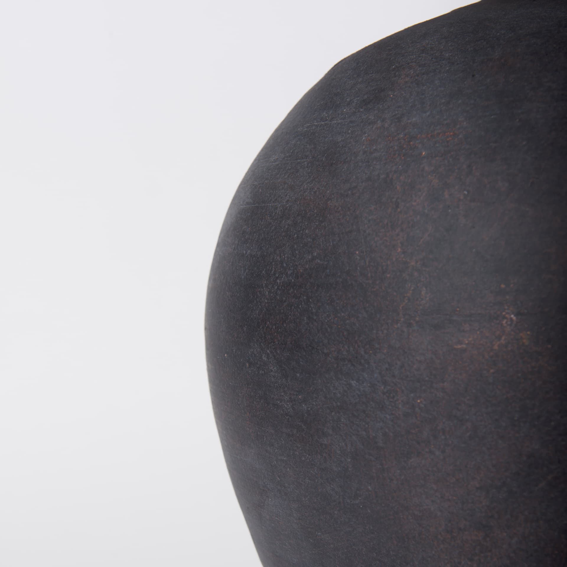 Marvin Black Ceramic Table Lamp — product photograph