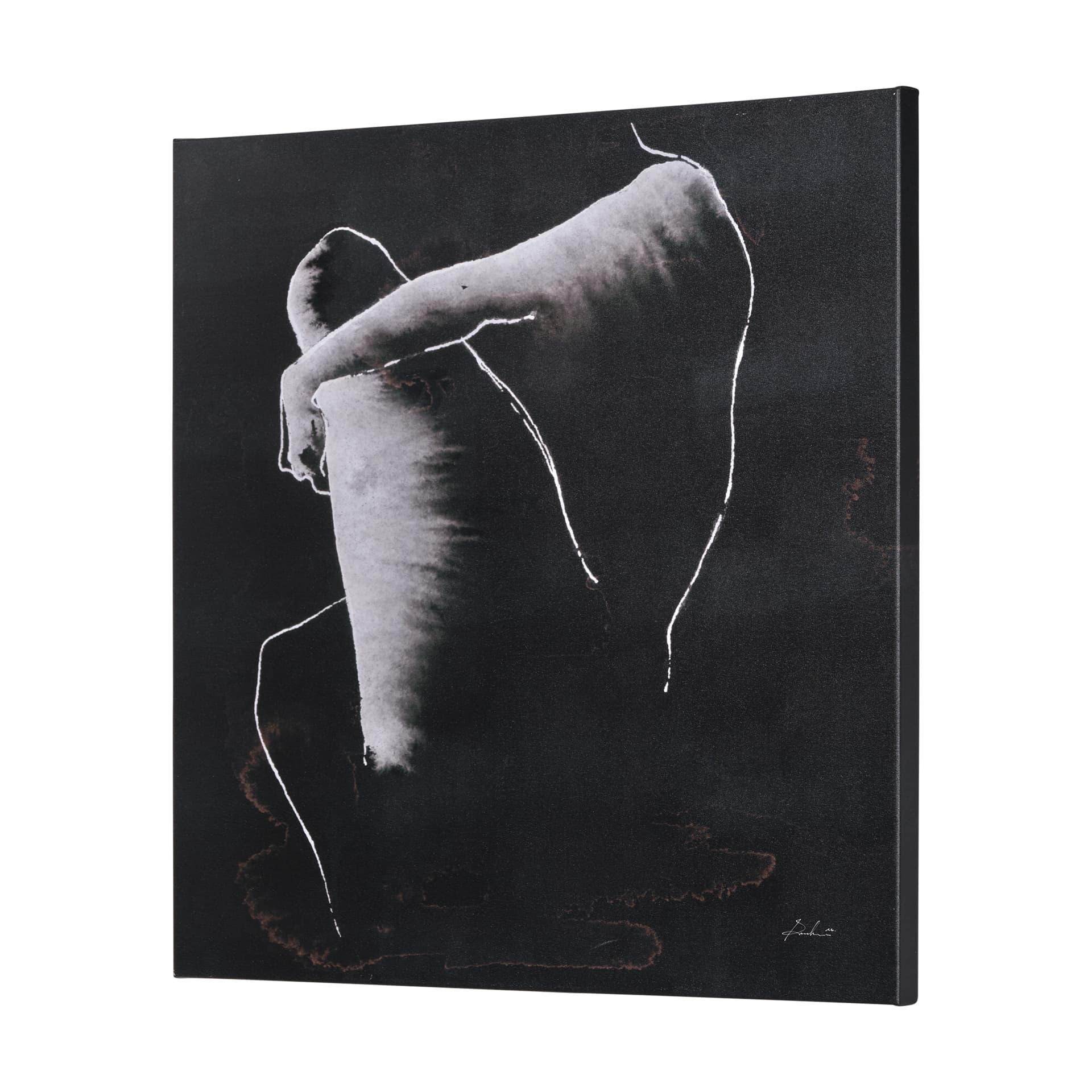 Andromedae II by Melody. D a Hand Embellished Textured Canvas — product photograph