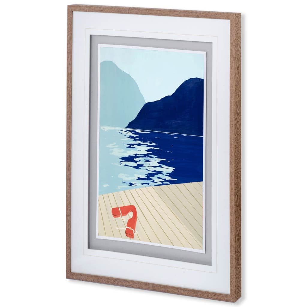 Safety First by Dimond, David a Framed Art Print Matted under Glass — product photograph