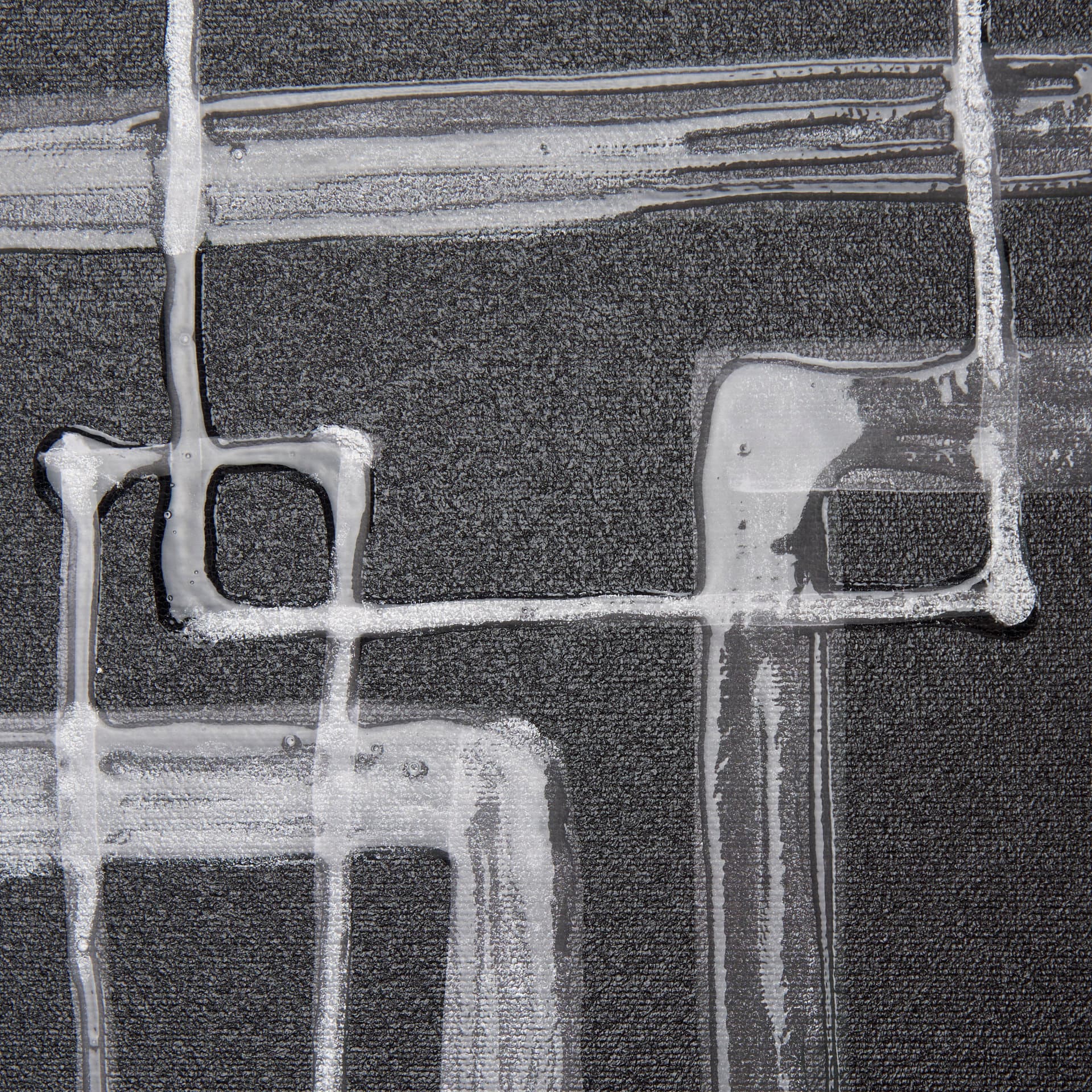 Lines III by Mercana Studio a Hand Embellished Textured Canvas — product photograph